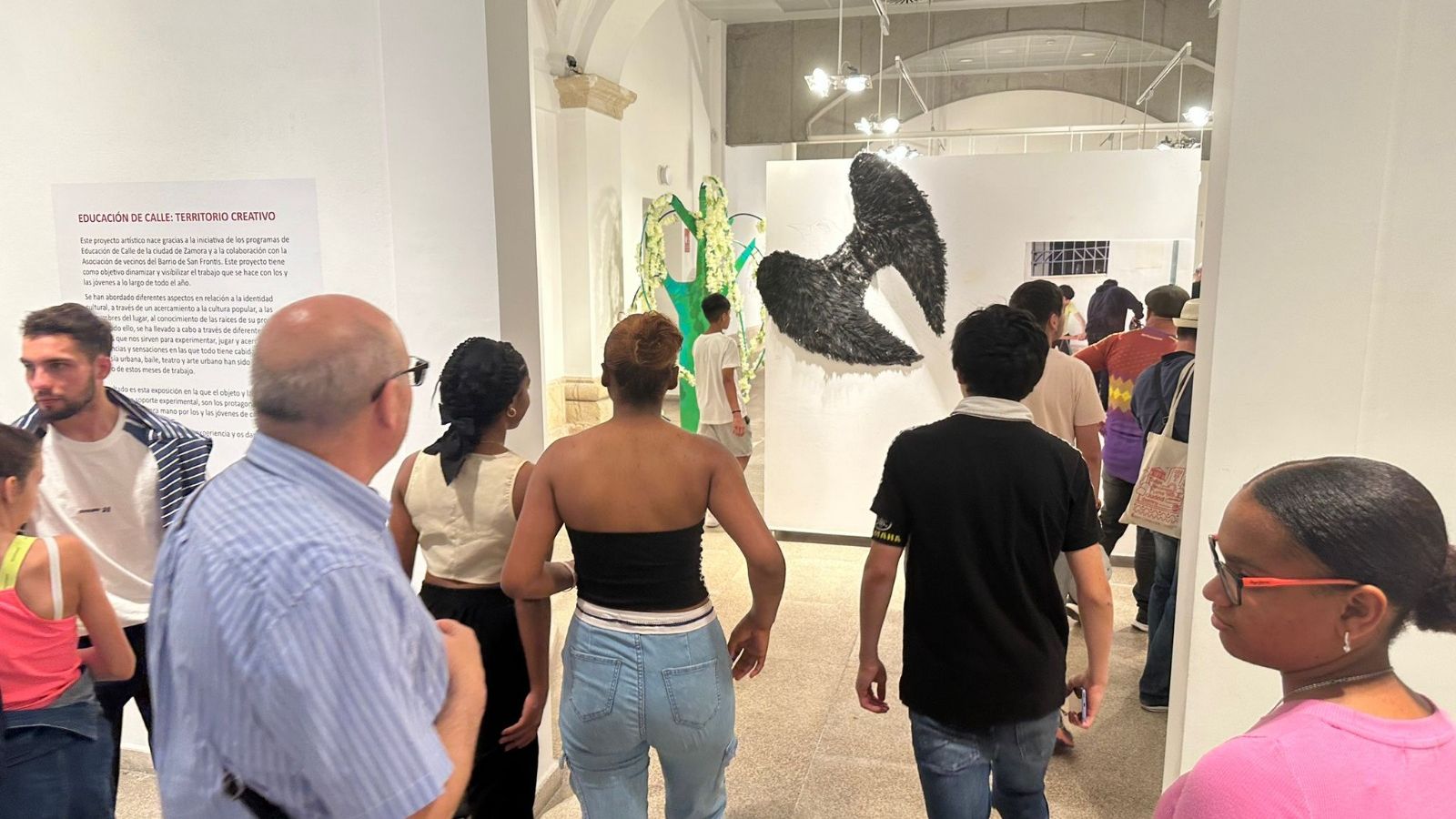 ‘Educación de Calle Territorio Creativo’ inunda la Biblioteca de Zamora