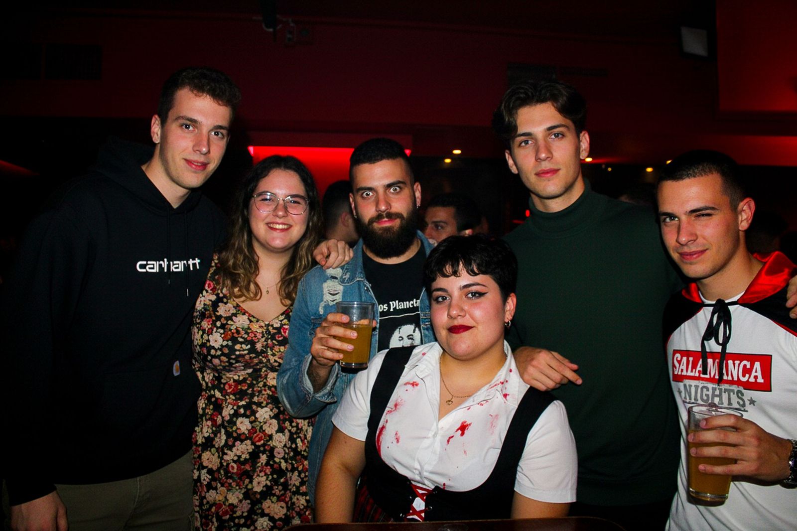 Salamanca de noche, jueves 30 de octubre
