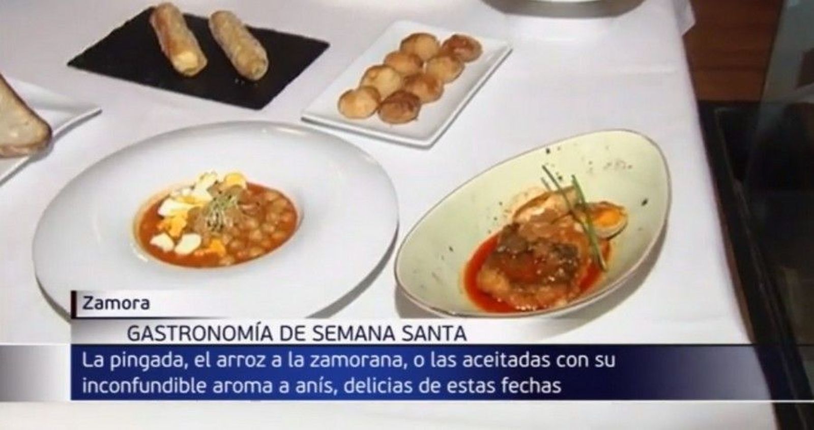 Gastronomía zamorana en Telecinco