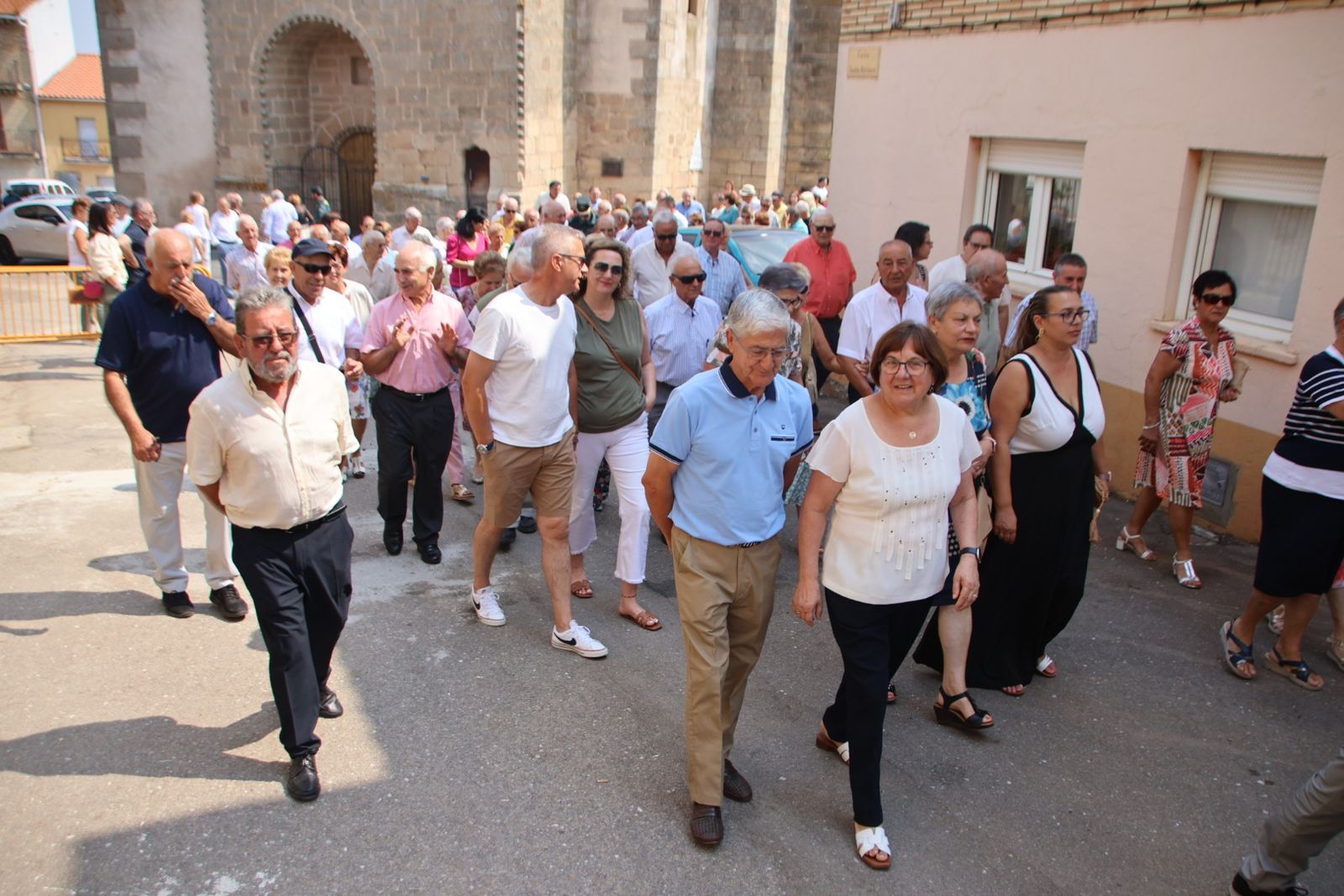 Masueco misa y procesión en honor a San Bernardo