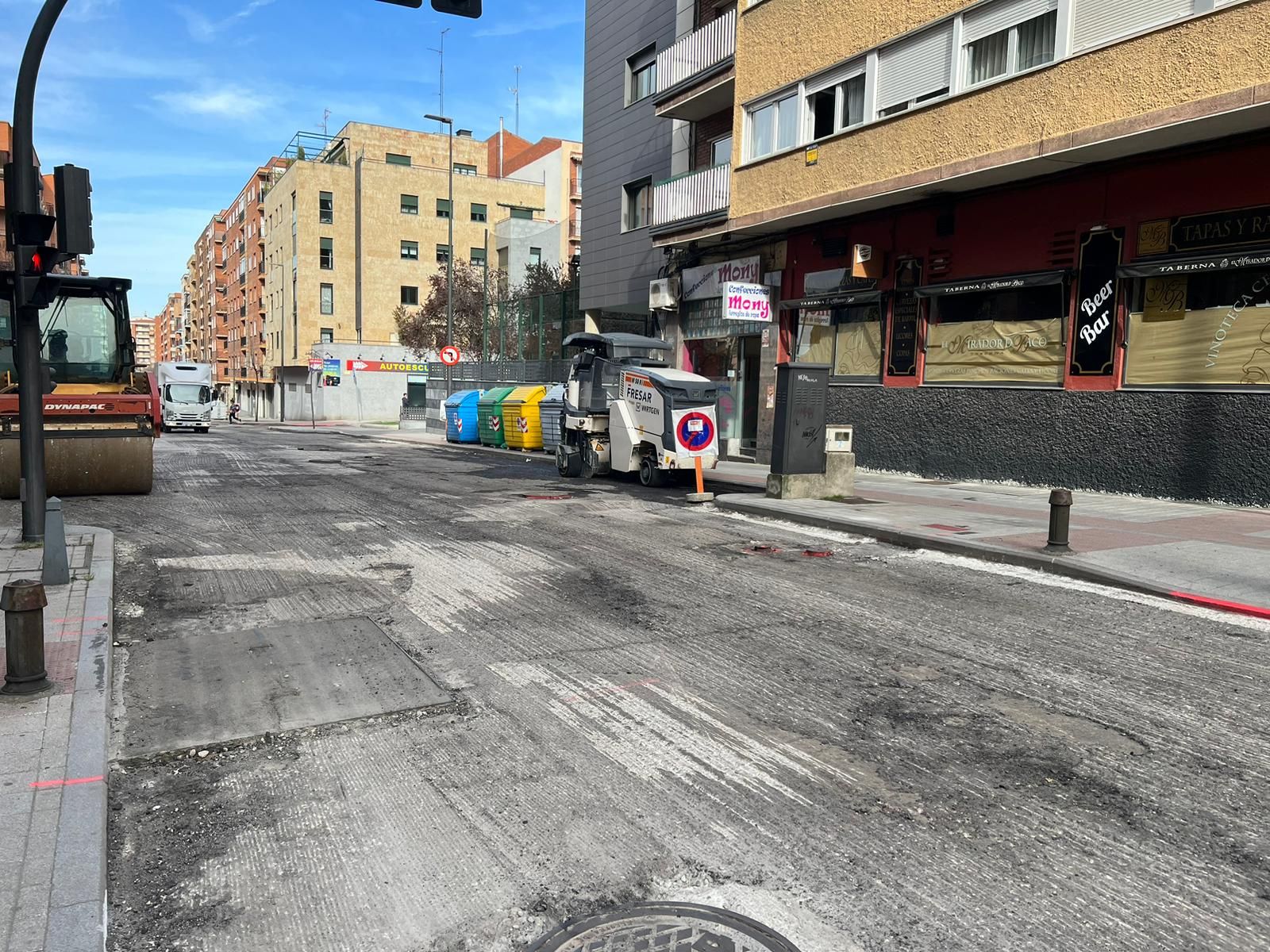 Cortes de tráfico por obras