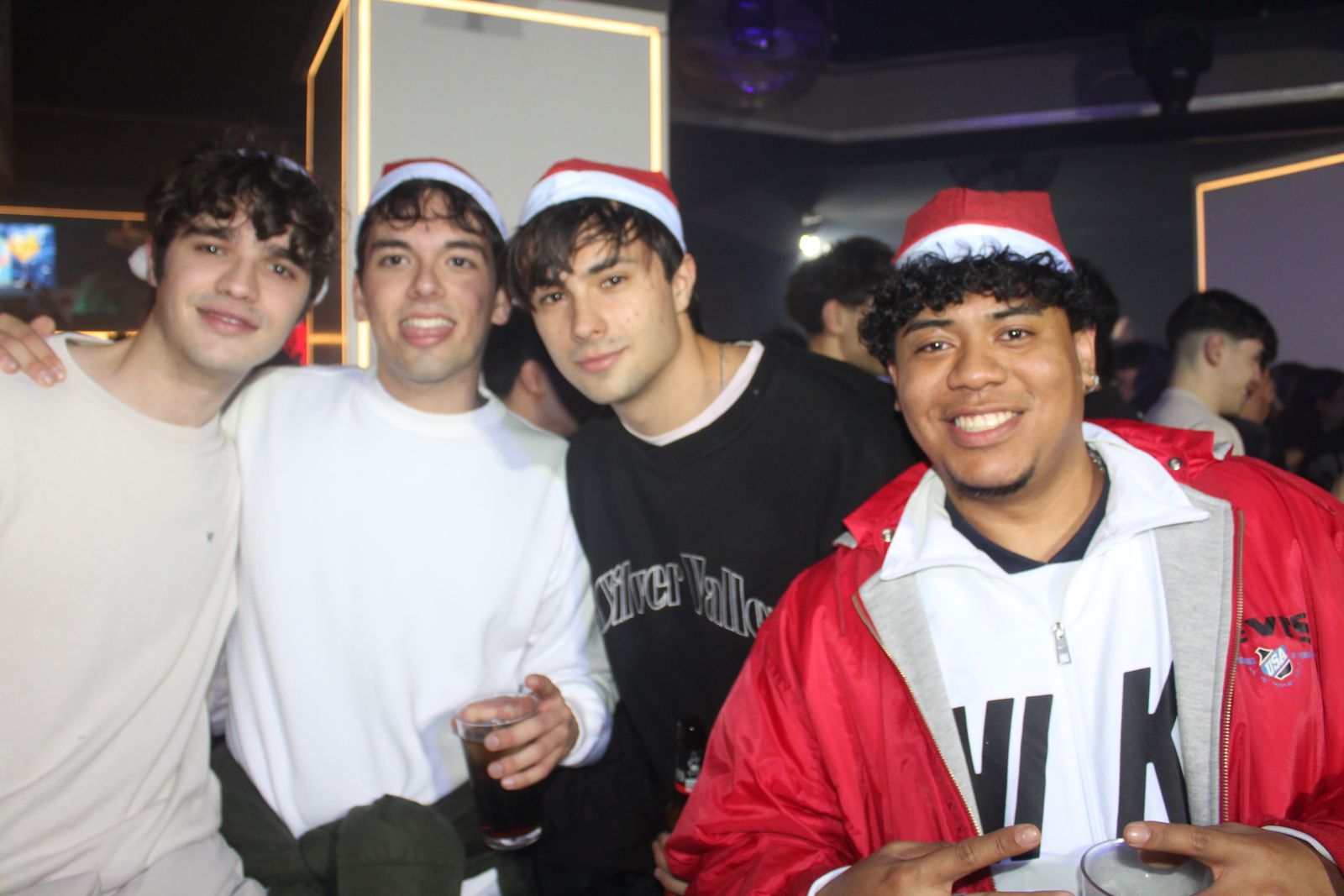 Salamanca de noche, sabado 20 de diciembre