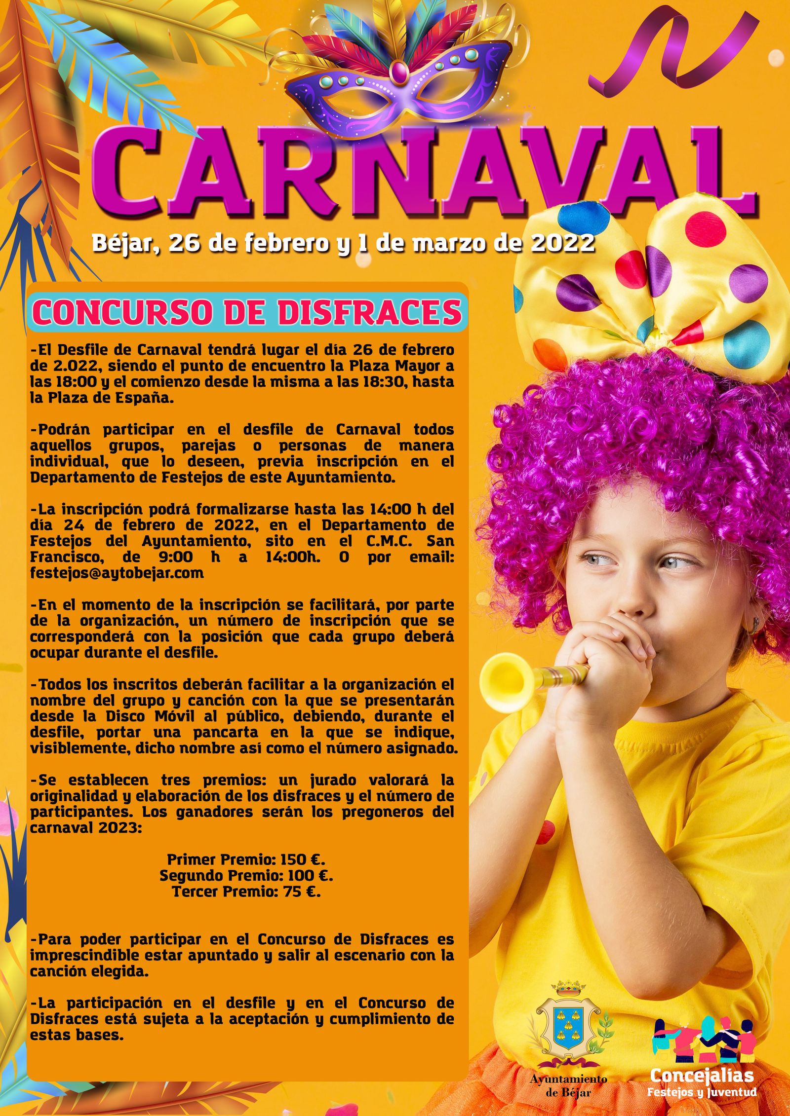 CARTEL BASES CARNAVAL 2022 CARTEL BASES CARNAVAL 2022