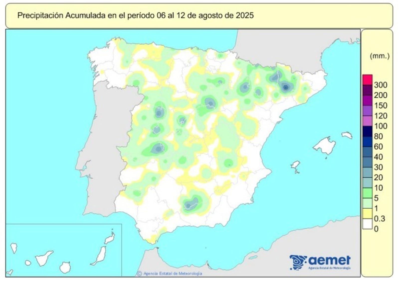 Mapa de AEMET