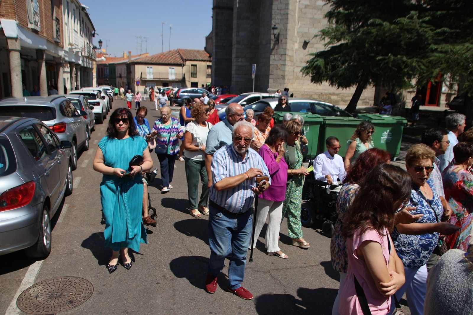 Peñaranda misa patrona y procesión