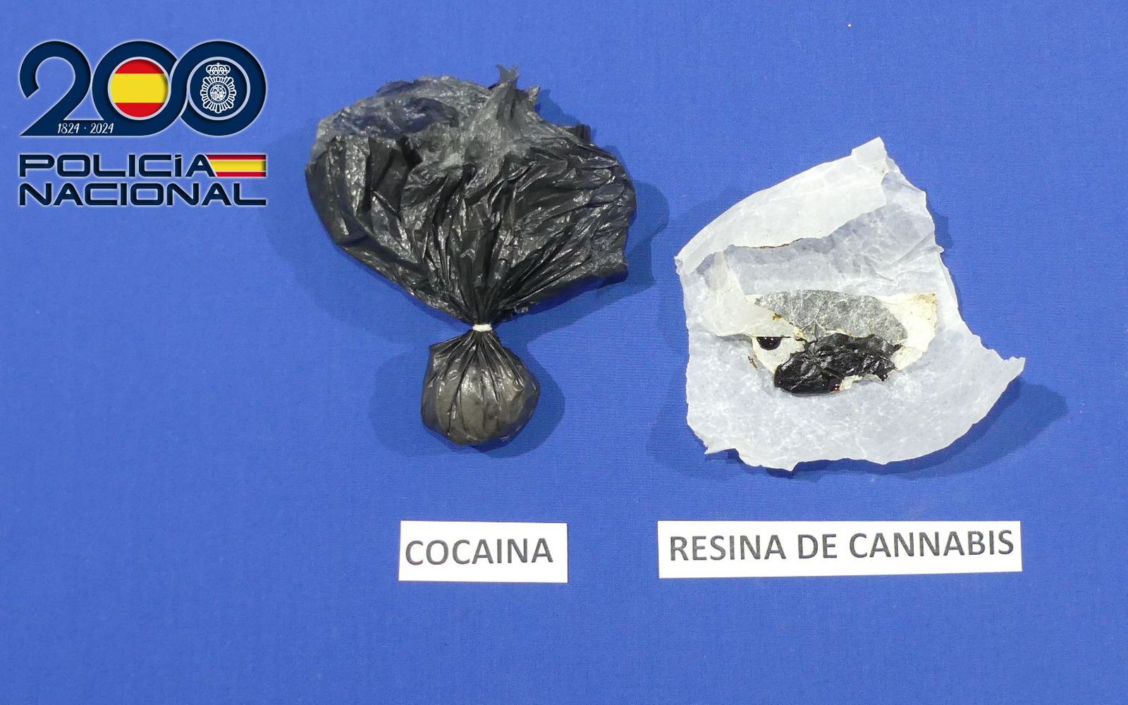 Foto de lo incautado por la Policía Nacional