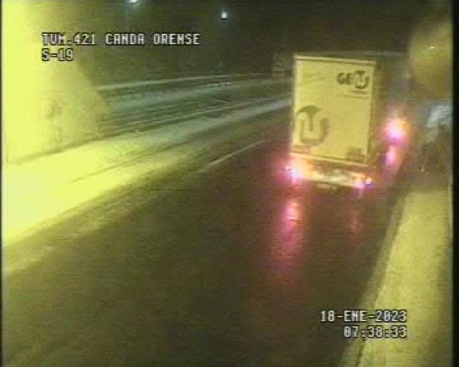 Imagen de las cámaras de tráfico de la Canda