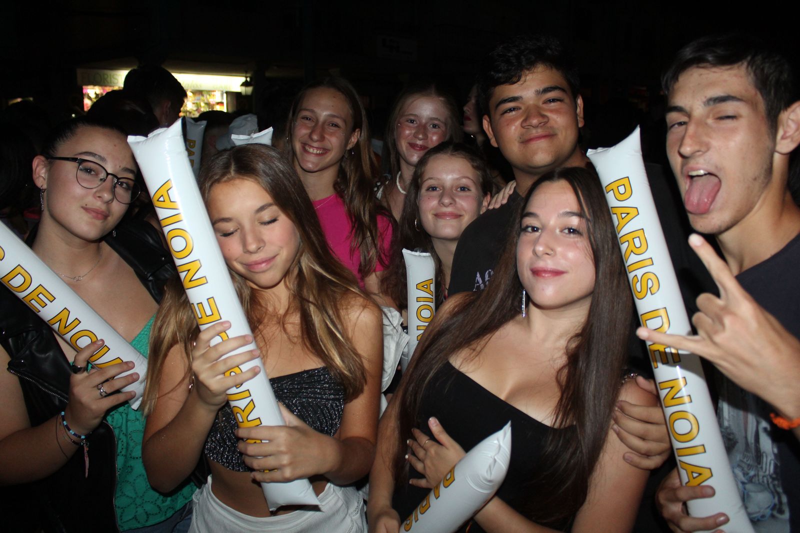 Salamanca de noche en Guijuelo sábado 19 de agosto de 2023