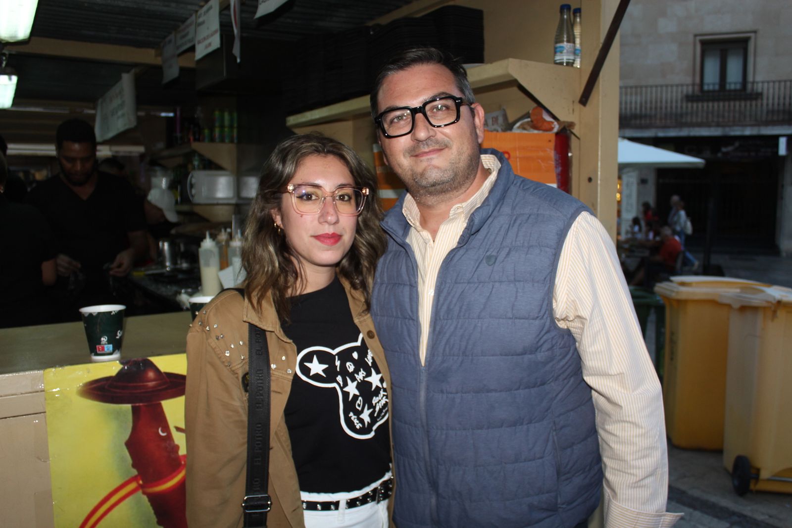 Ambiente en la Feria de Día en la tarde de este jueves