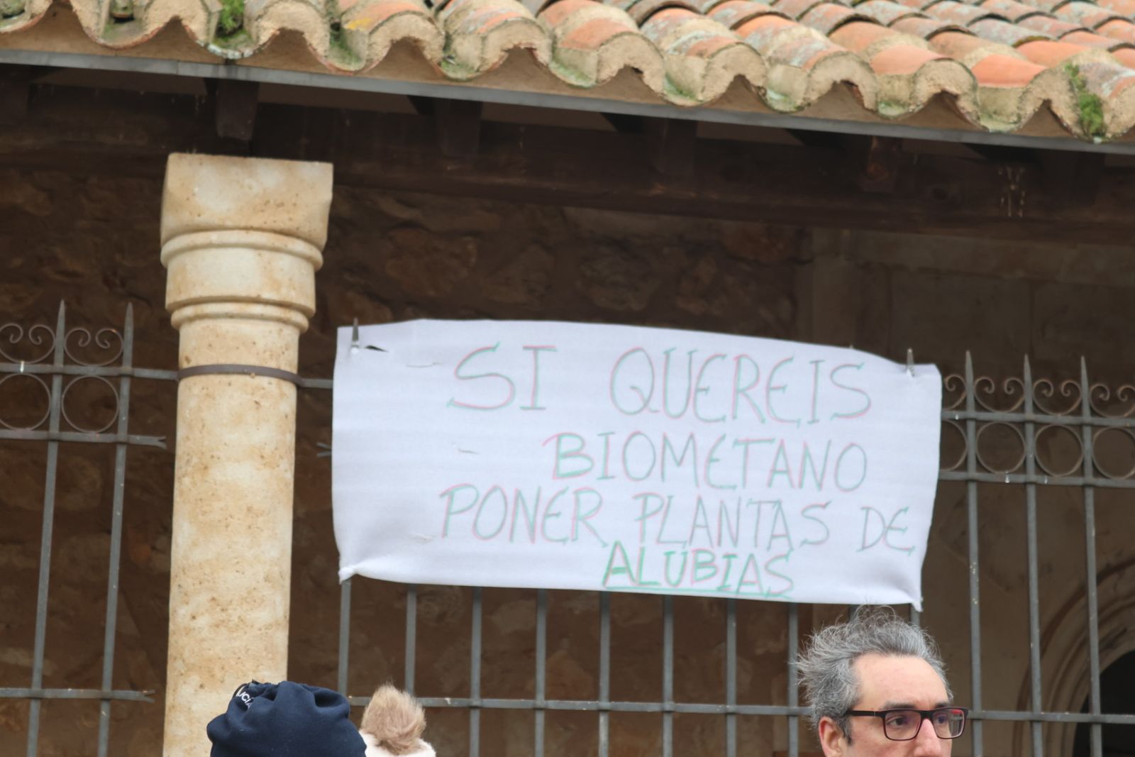 Protesta ciudadana por la planta de biogas en Castellanos de Villiquera