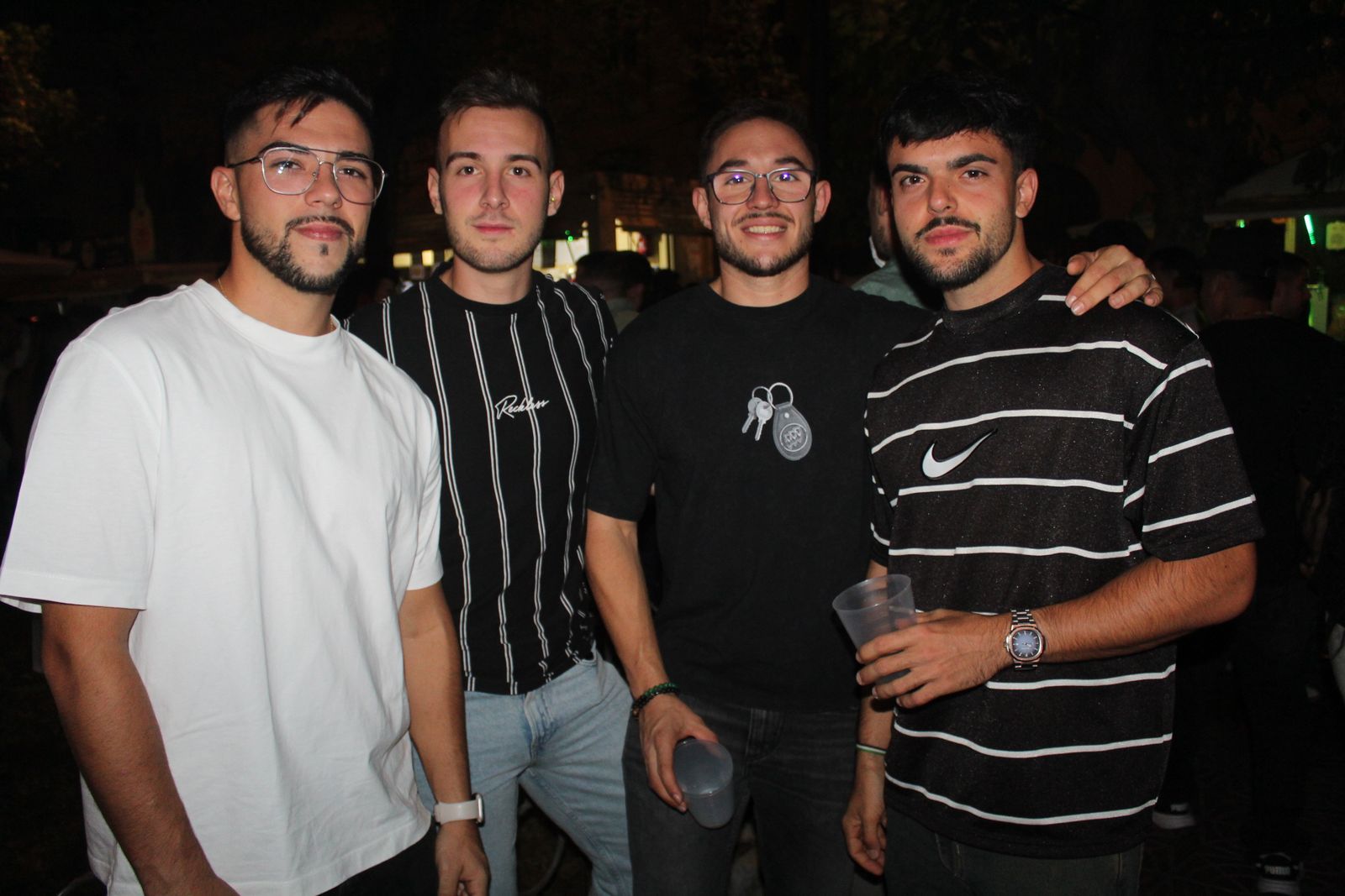 Ambiente en la Feria de Día en la tarde de este sábado