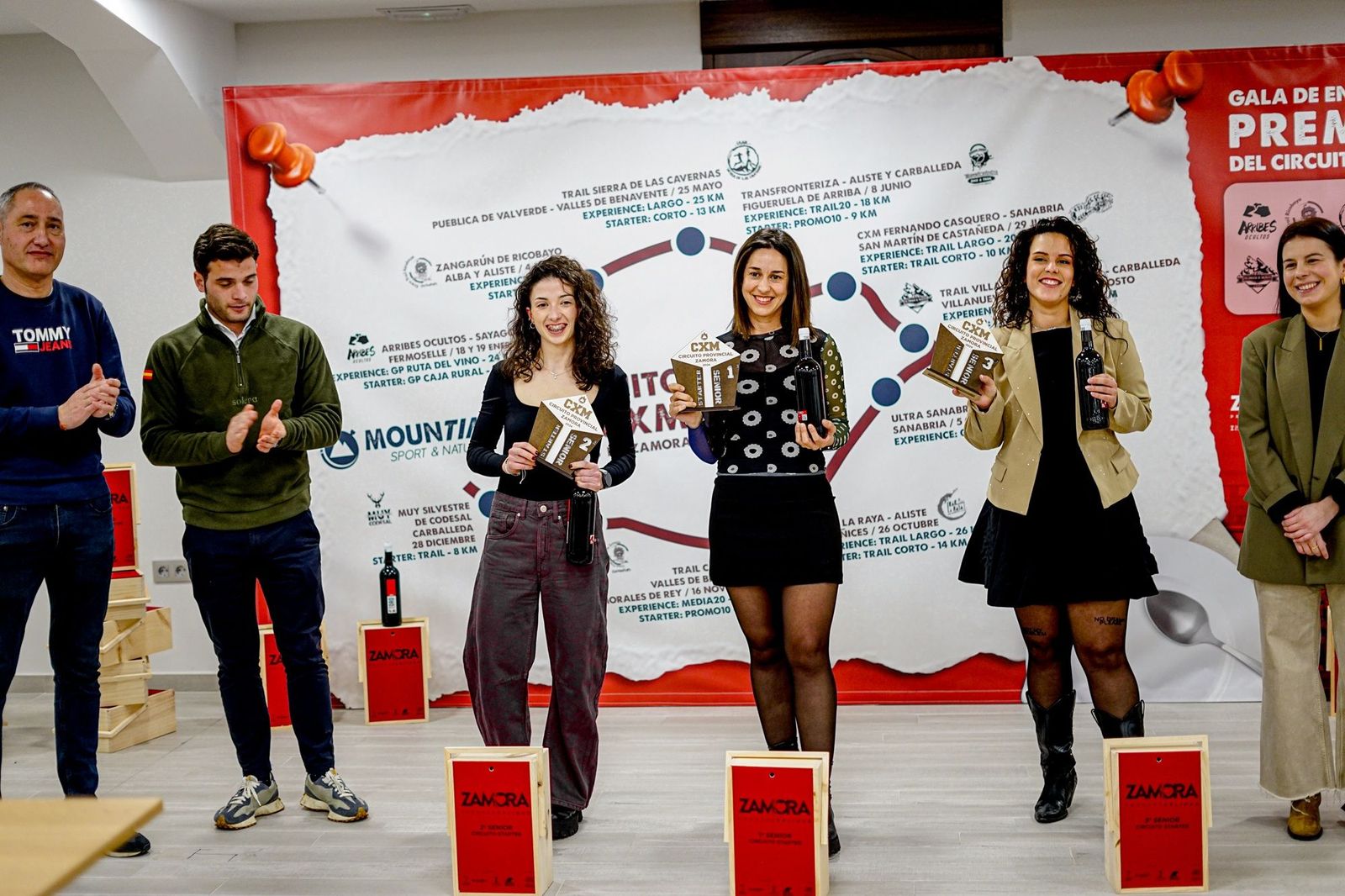 Premios corredores del CXM Pueblos de Zamora 2024