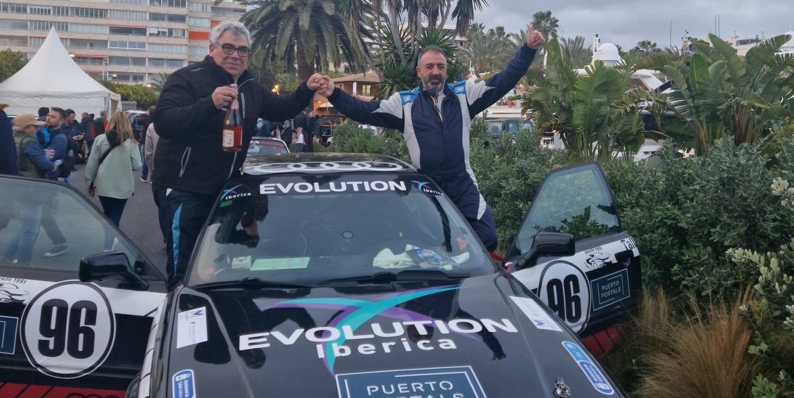 Los salmantinos José Andrés Corsino y José Luis Rodríguez se coronan campeones en el Rallye de Clásicos de Puerto Portals