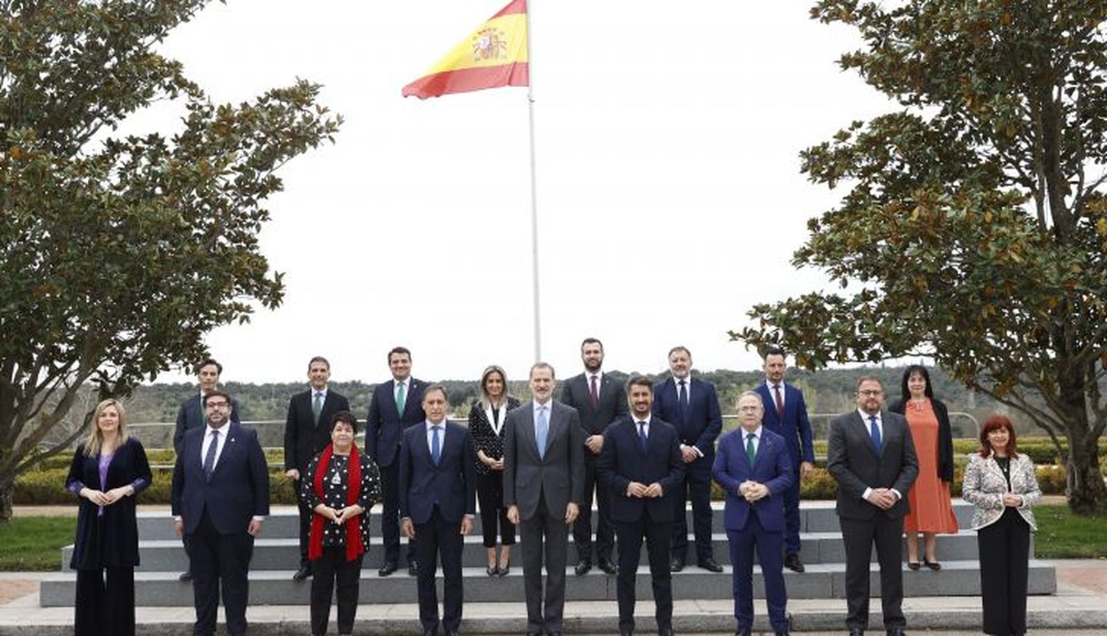 El Rey recibe a los miembros de la Asamblea del Grupo de Ciudades Patrimonio de la Humanidad © Casa de S.M. el Rey
