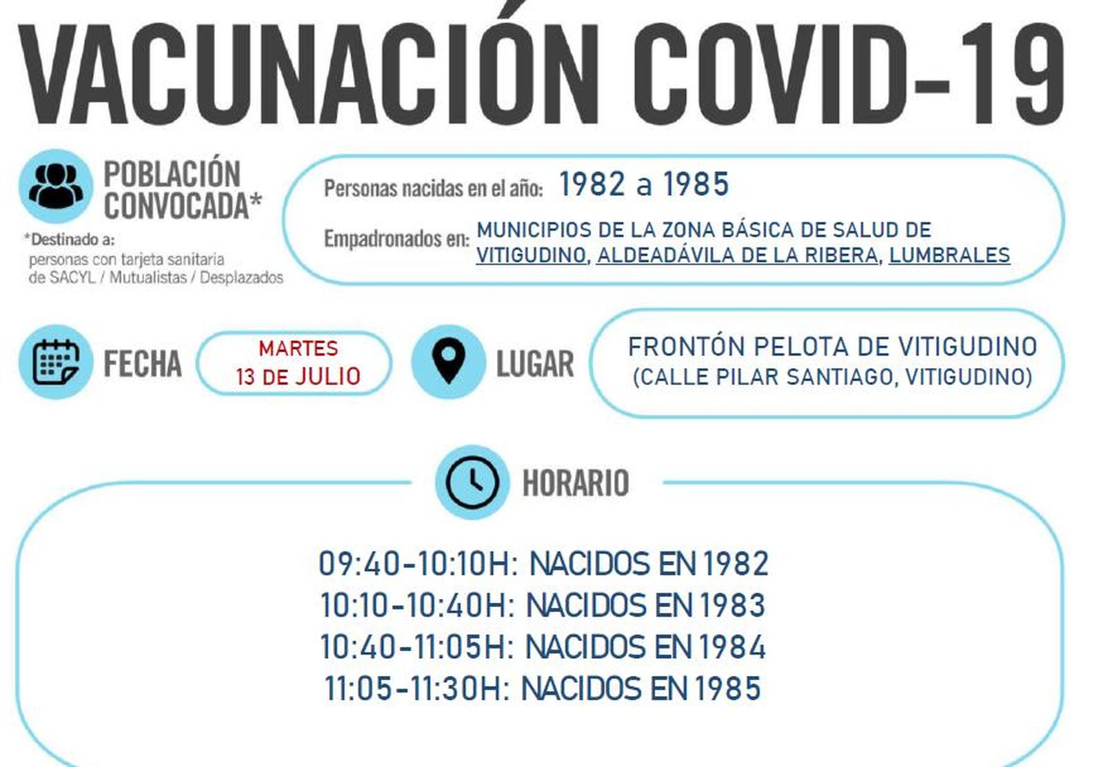 Primera dosis Vitigudino