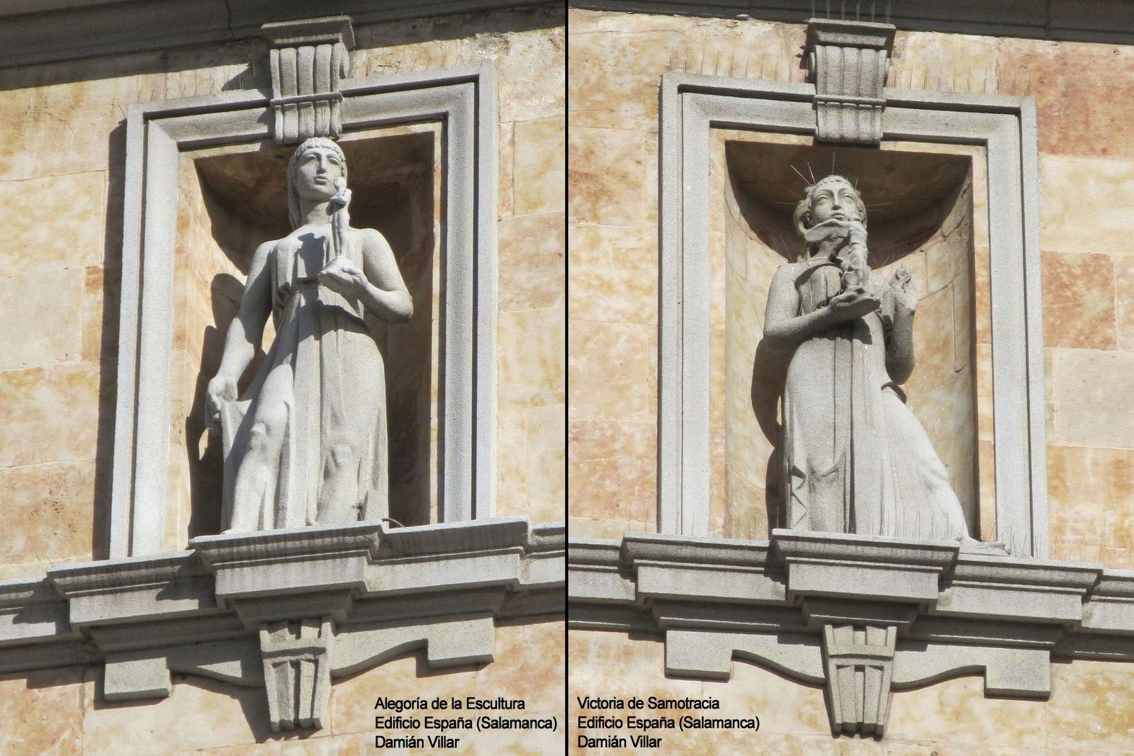 Ciudadanos del Patrimonio recuerda que las esculturas del Edificio España son obras de arte y no pueden ser destruidas