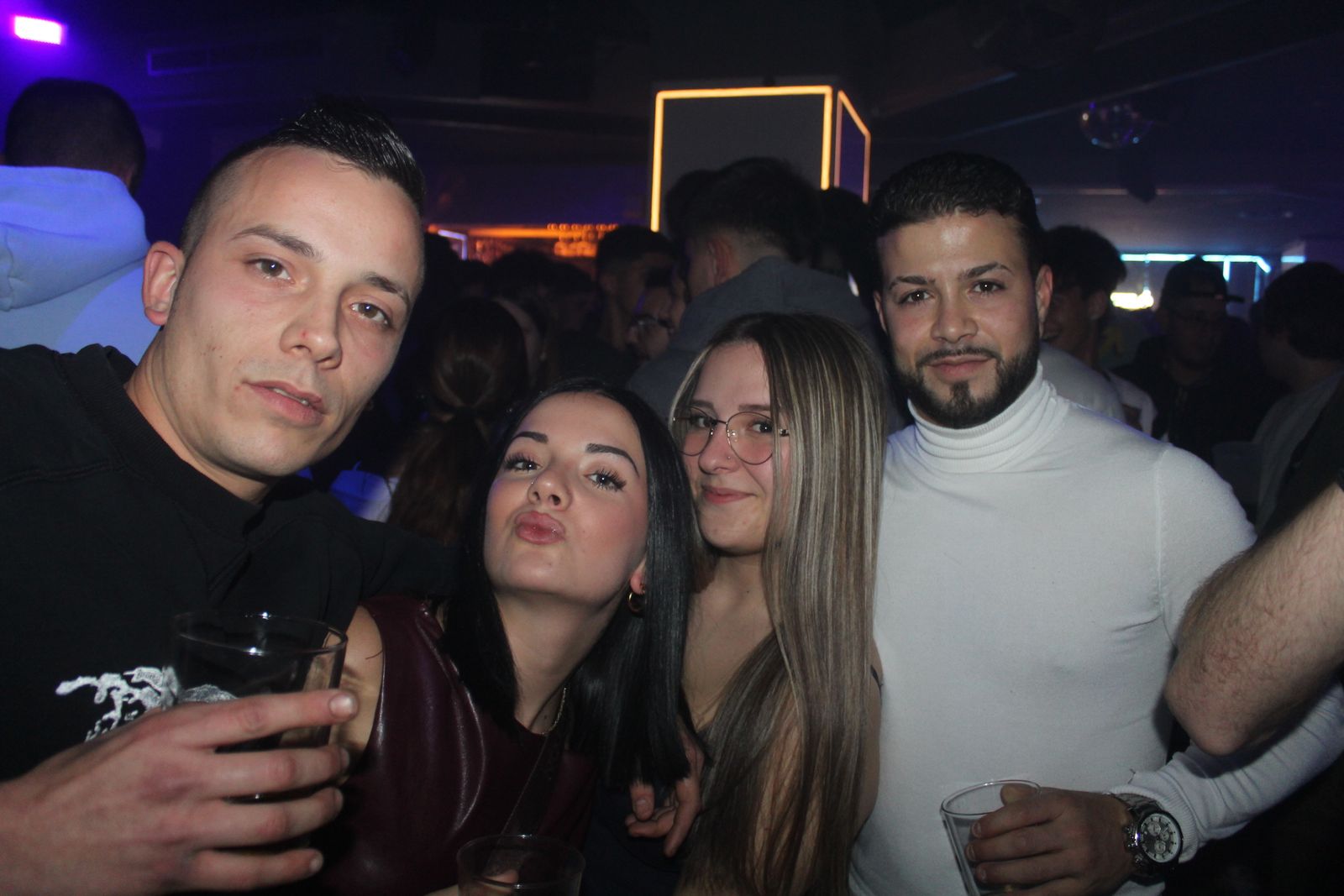 Salamanca de noche, sabado 20 de diciembre