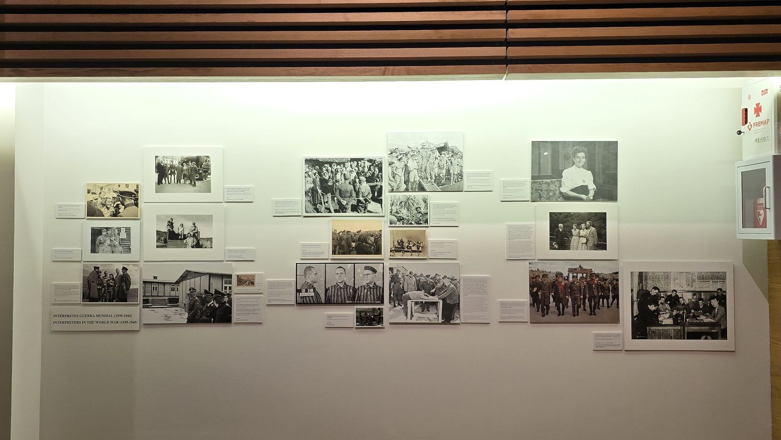 Inauguración de la exposición ‘Intérpretes de lenguas en torno a 1945. Ecos de la historia’