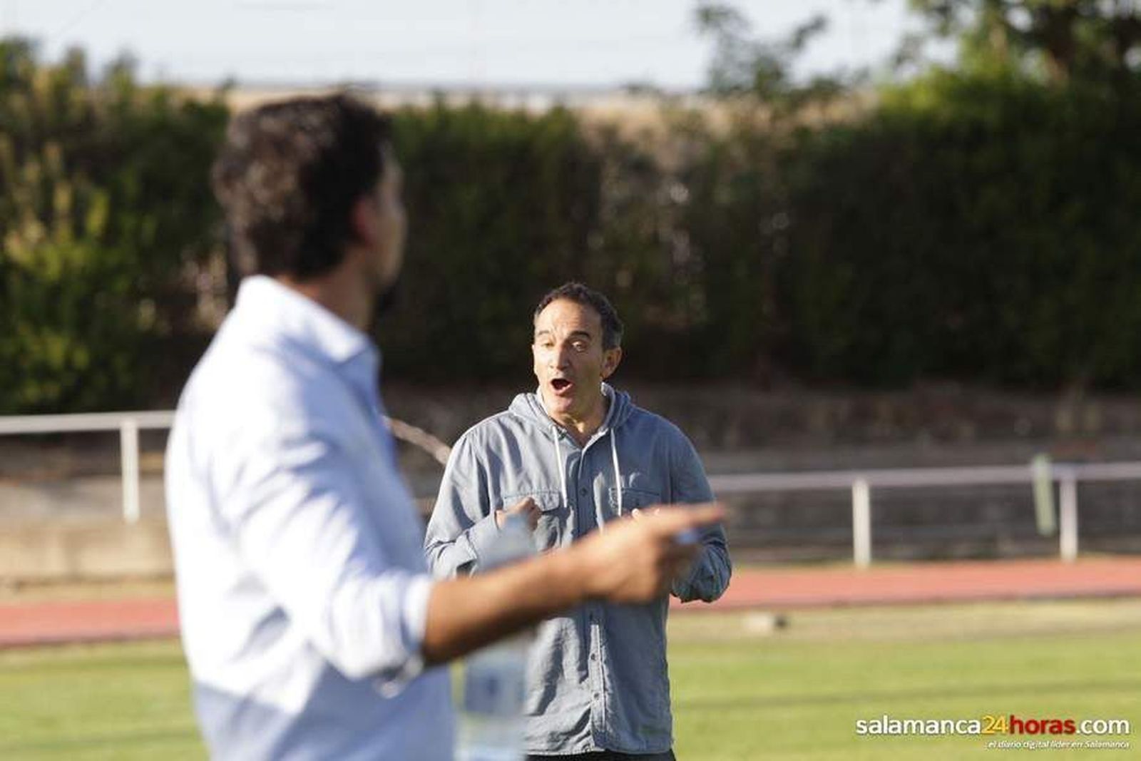 Manolo Gallego sobre el arbitraje: "Todo era a favor de Unionistas"