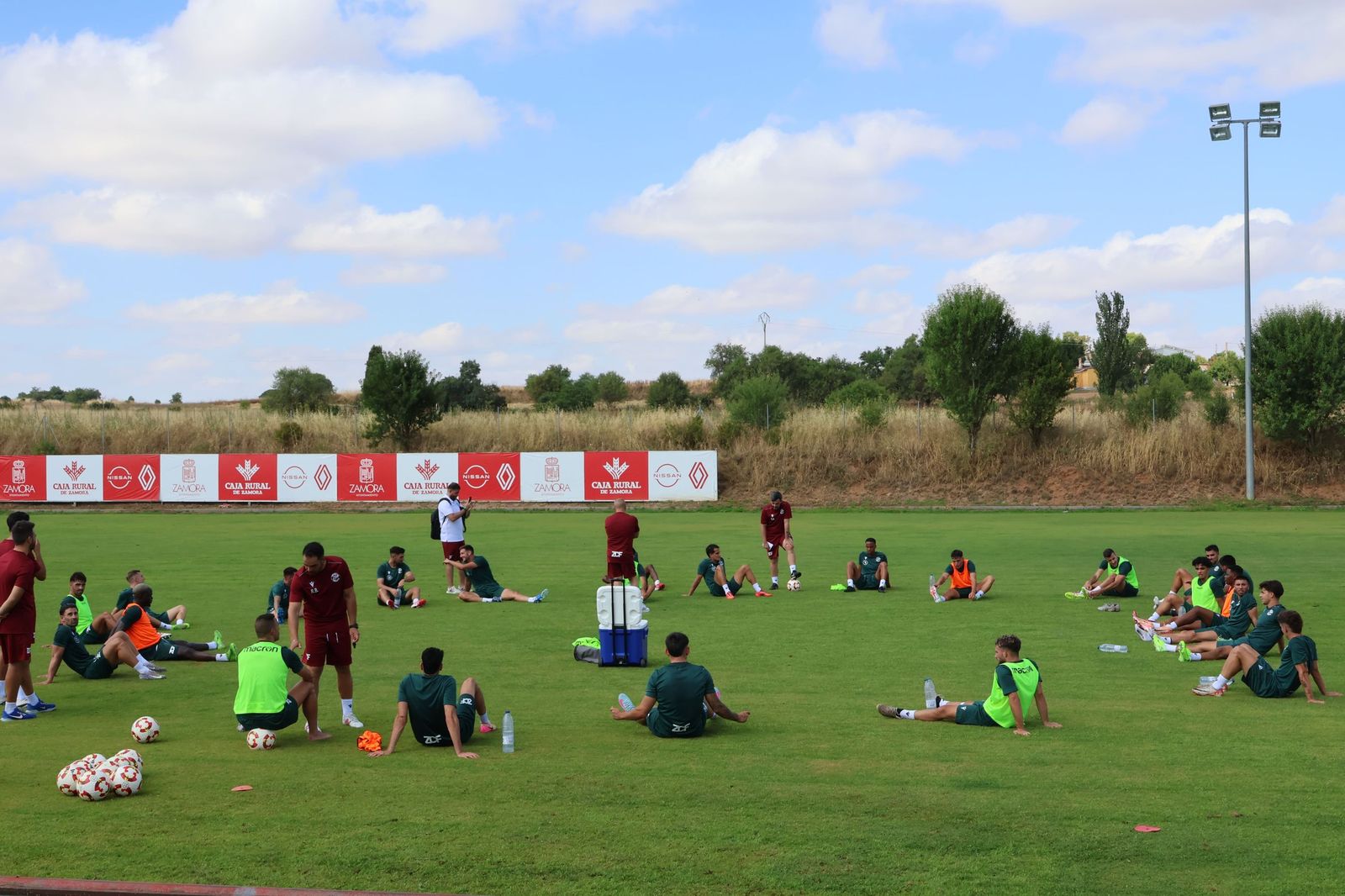 Primer entrenamiento Zamora CF 25-26