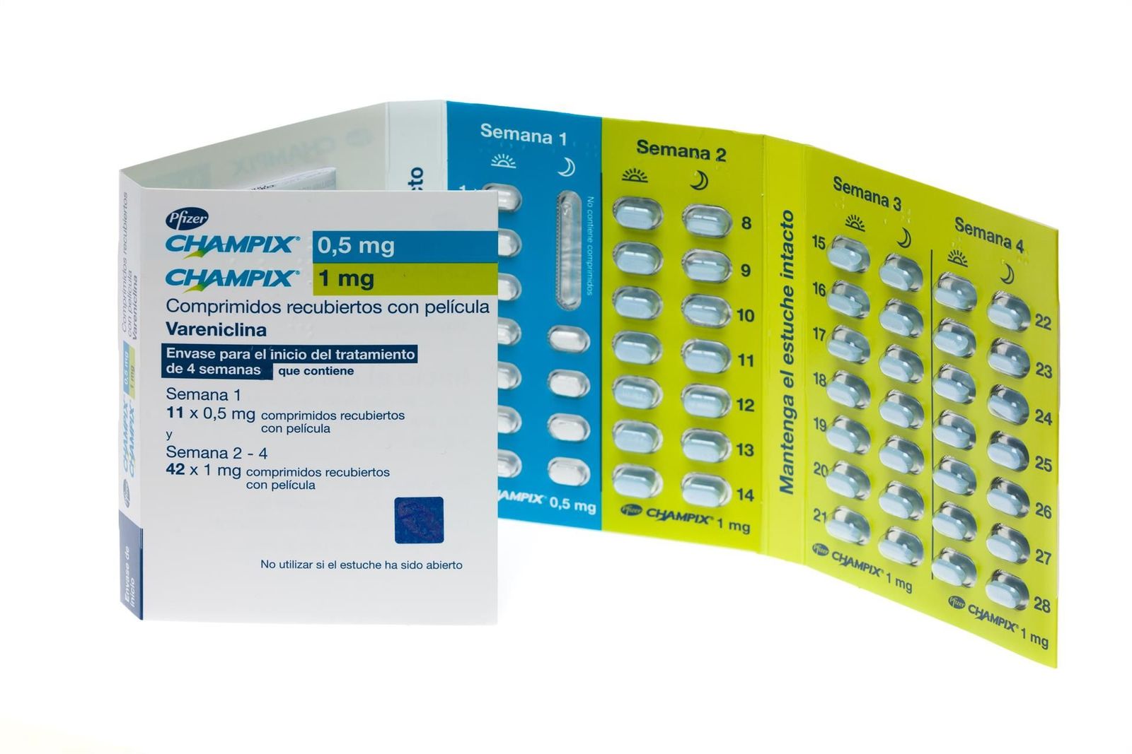 'Champix' (vareniclina).   PFIZER   Archivo