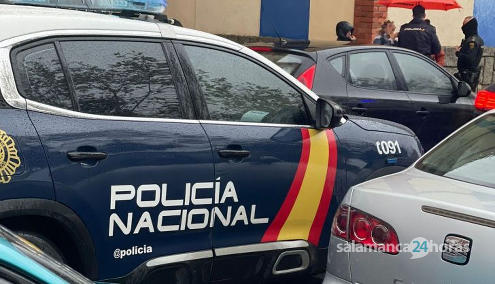 Policía Nacional en Garrido por una pelea entre varias personas (2)