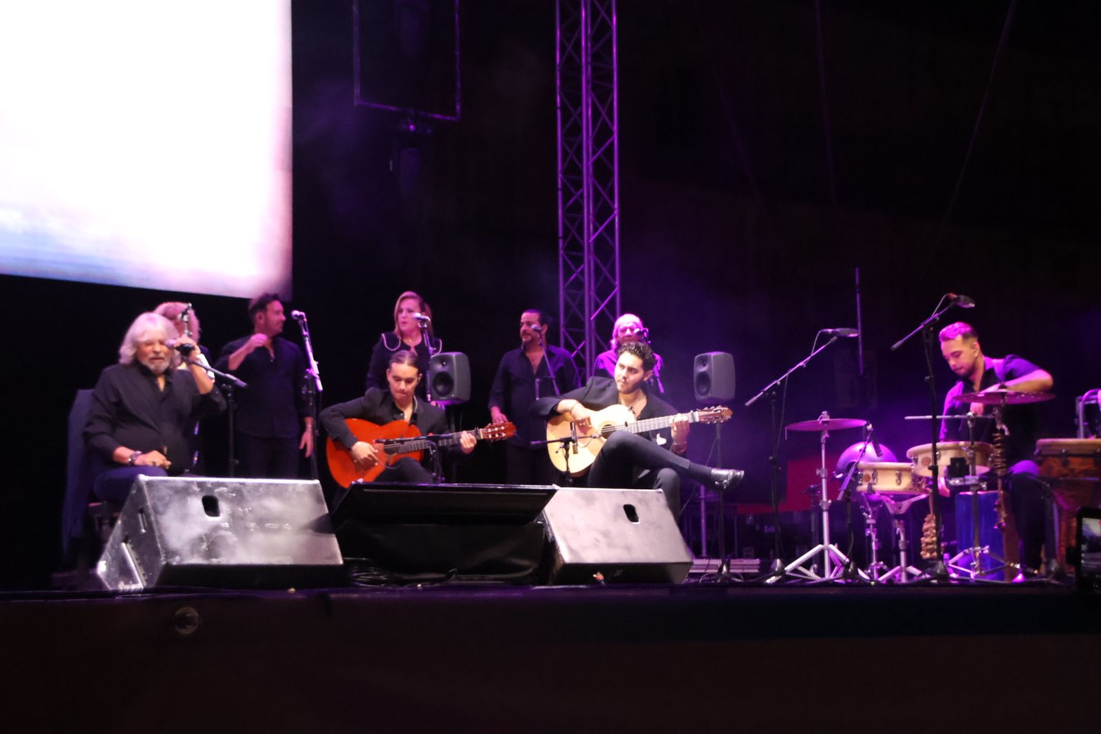 Concierto de José Mercé en la Plaza Mayor 