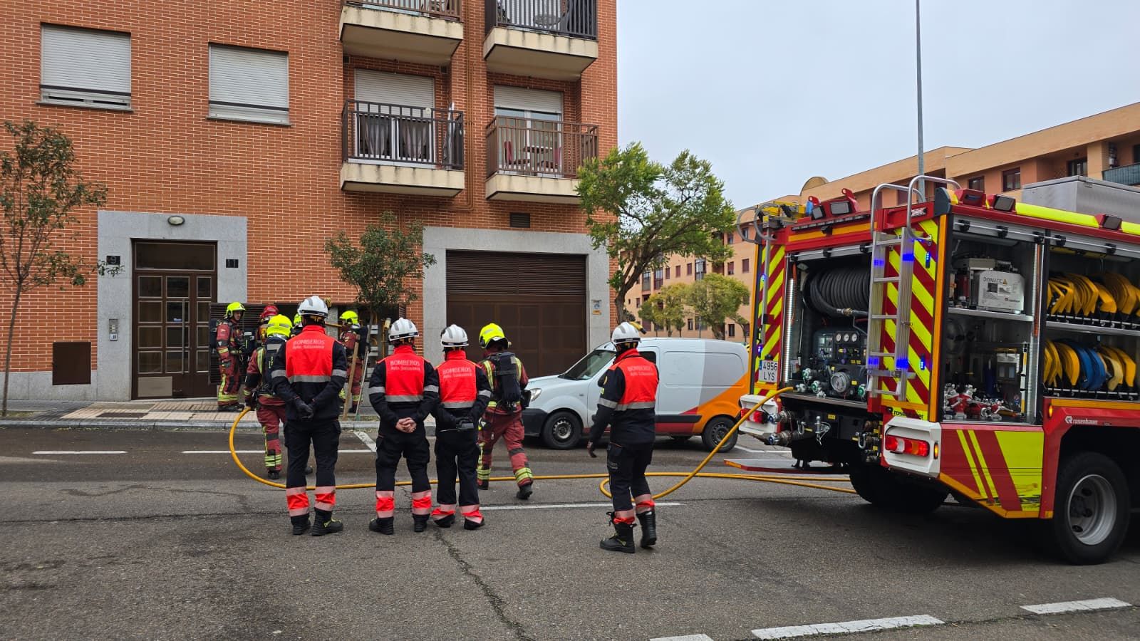 Fuga de gas en la calle de los Toreses