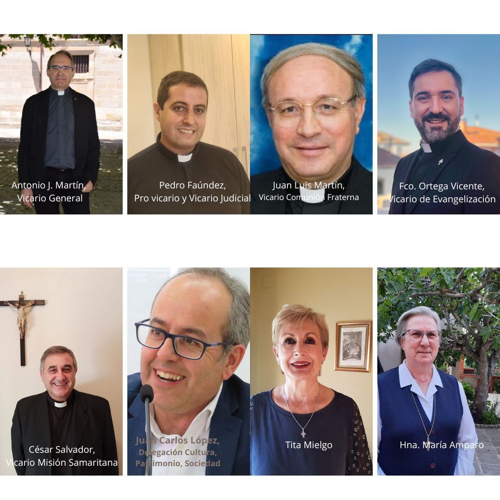 El obispo de Zamora renueva el consejo de gobierno con dos laicos y una religiosa