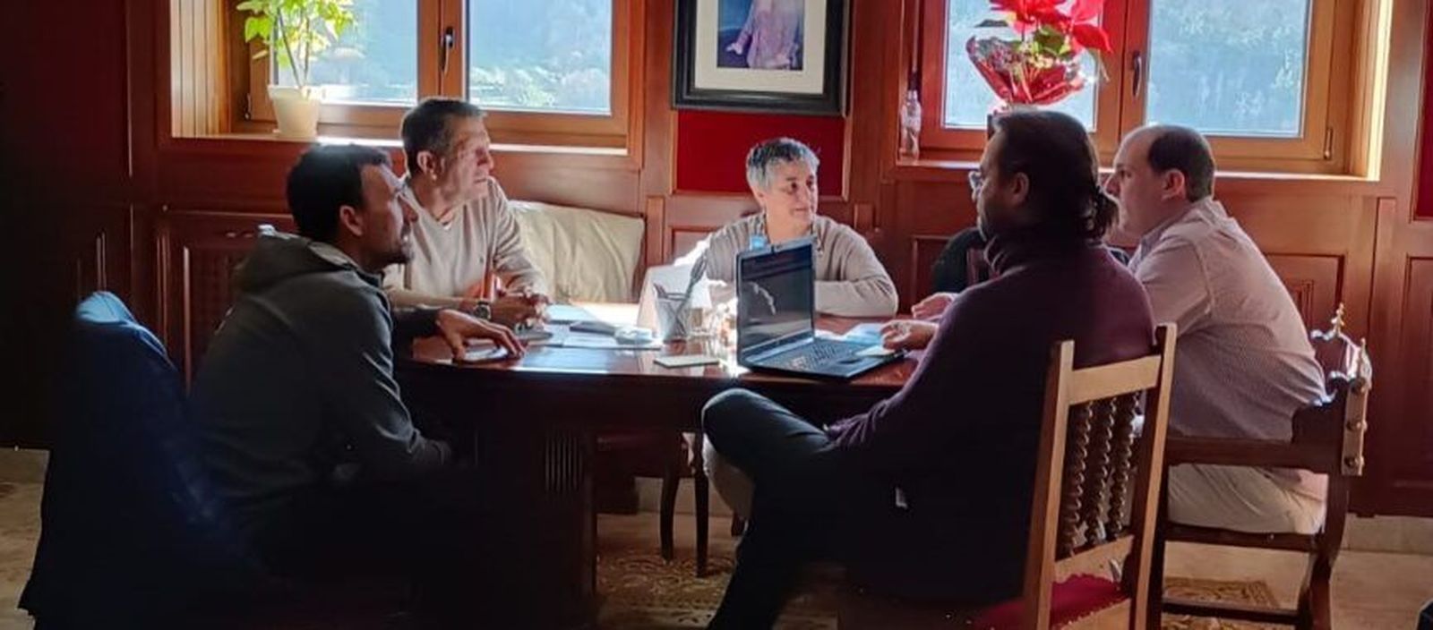 Reunión de colaboración entre los consistorios de Béjar y Candelario