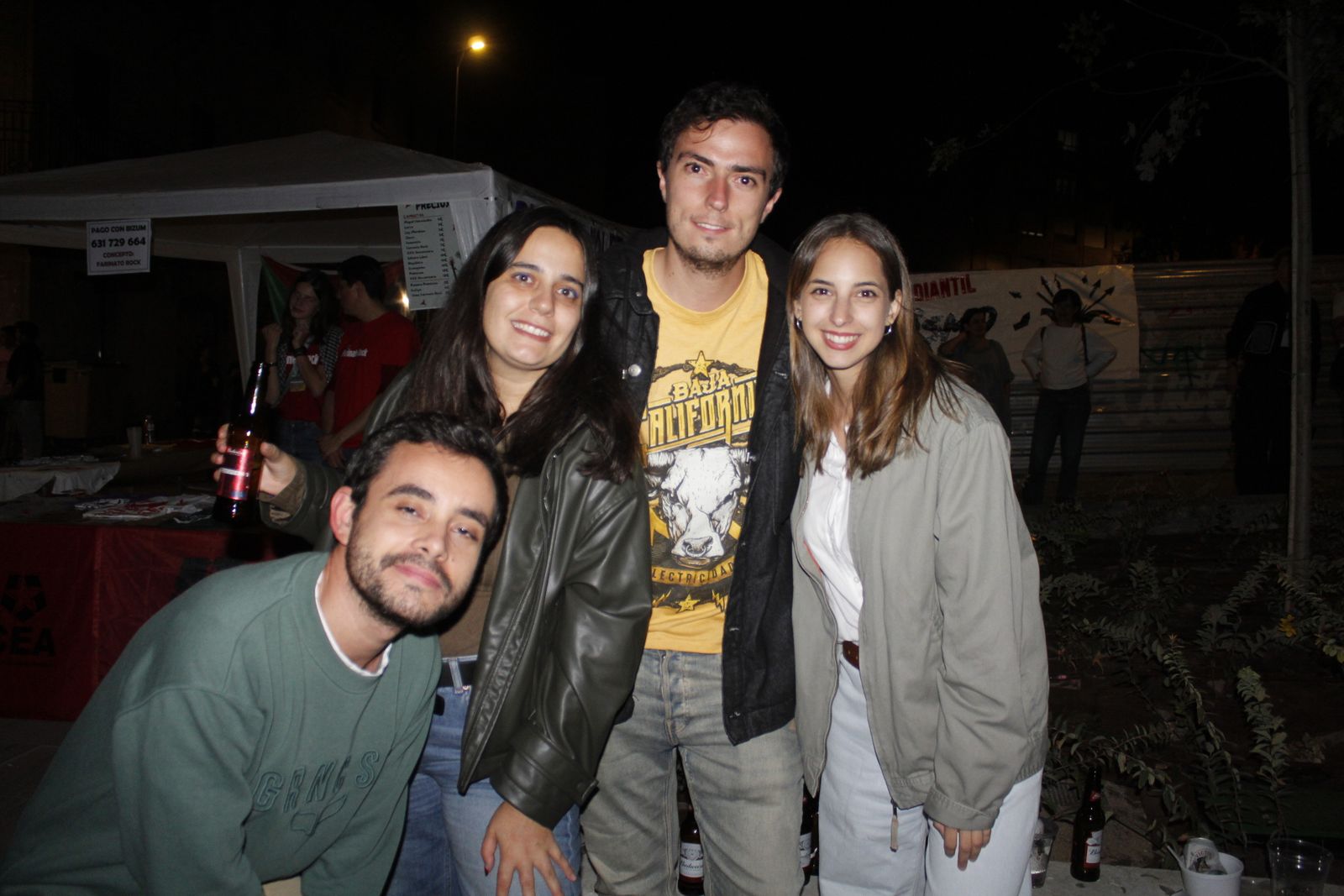 Salamanca de noche, sábado 4 de octubre