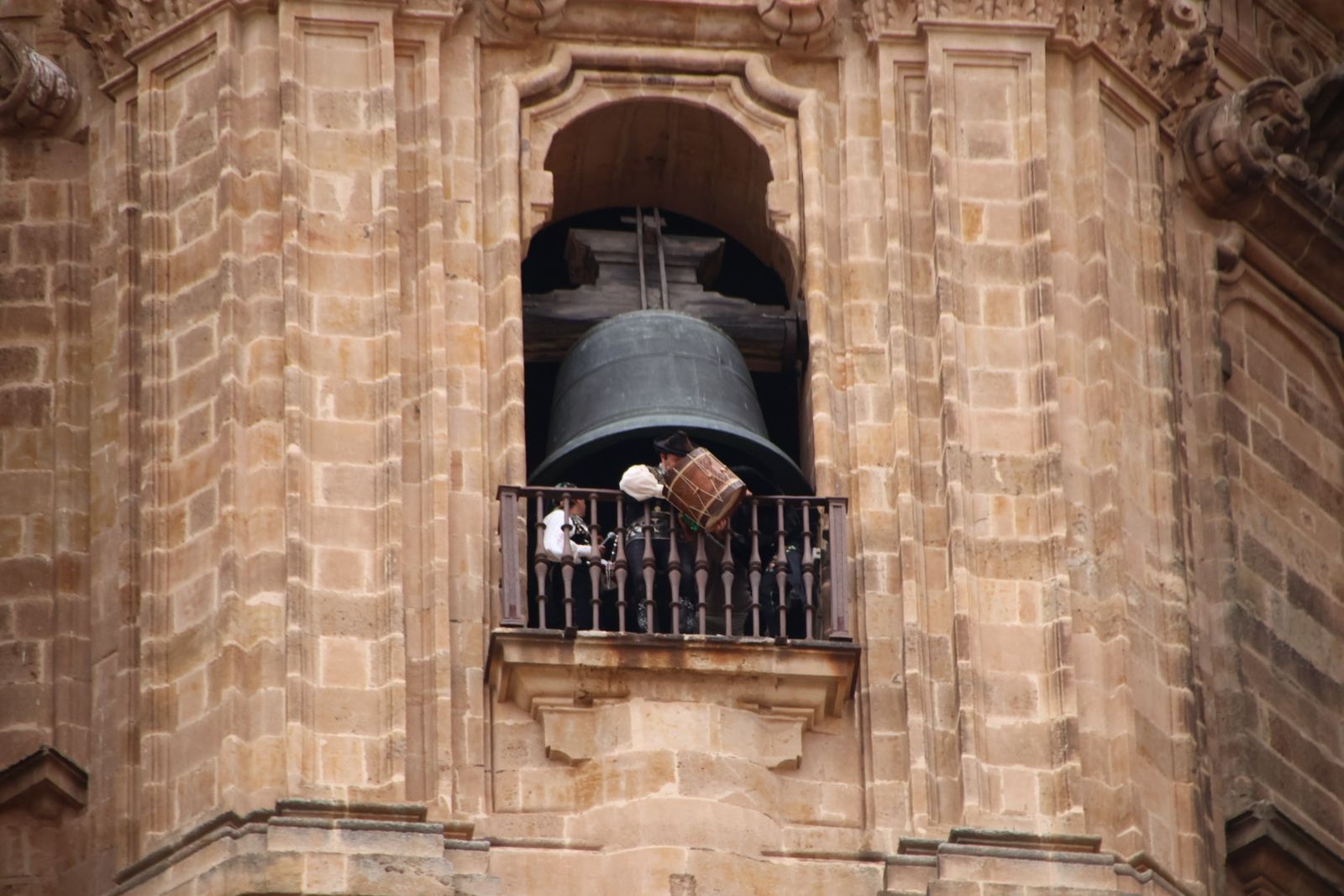 El Mariquelo sube un año más a la Catedral de Salamanca