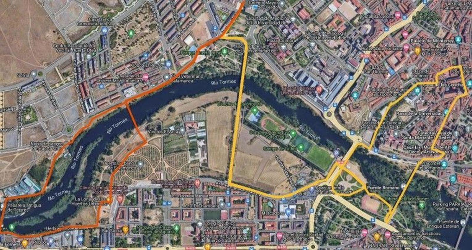 Recorrido IX San Silvestre 2024