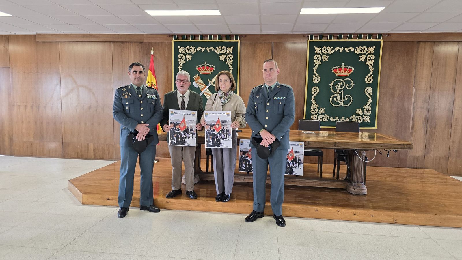 Presentación acto 182 aniversario fundación Guardia Civil en la provincia de Salamanca