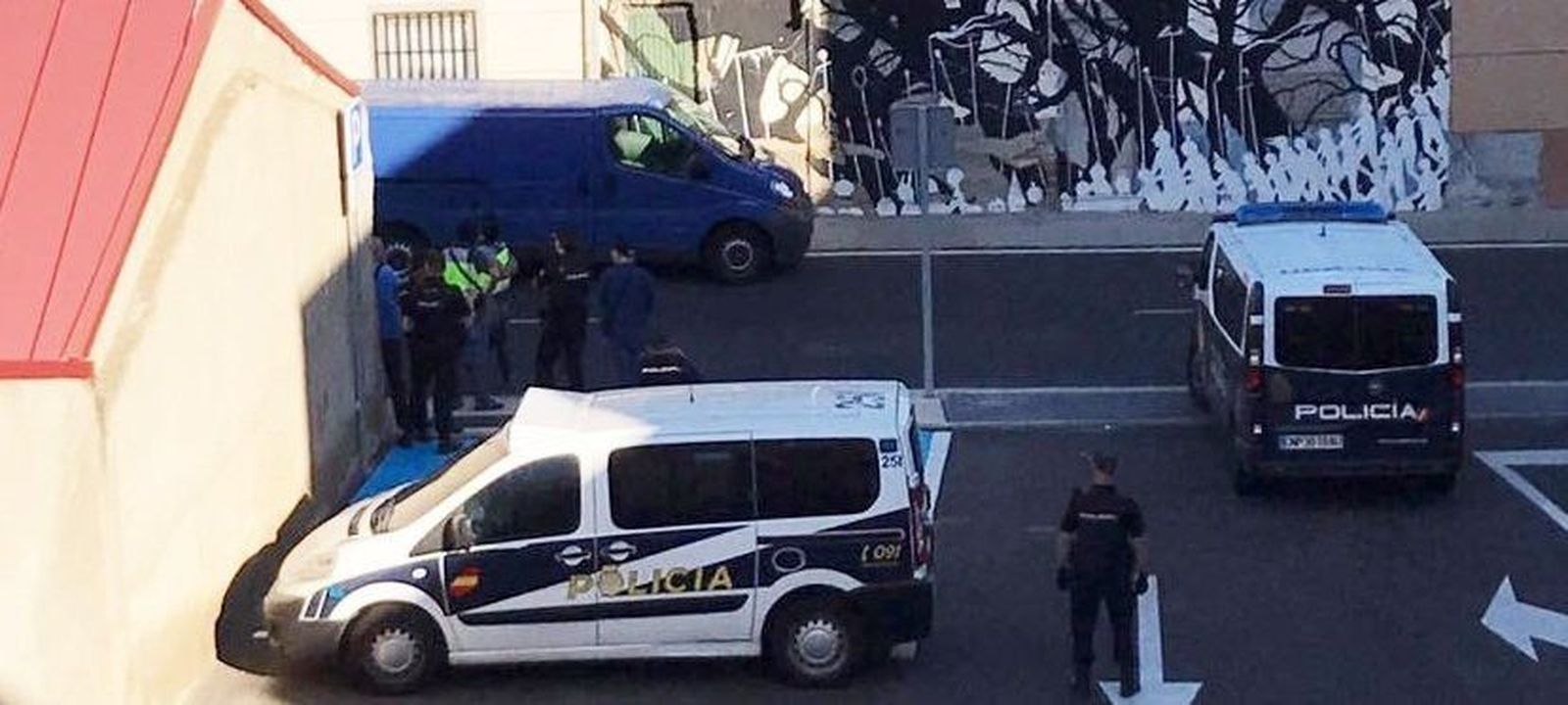 Redada antidroga de la Policía Nacional en Chamberí