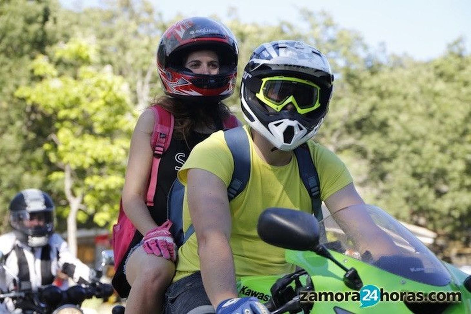 Concentración de Motos Lago de Sanabria ediciones anteriores.Archivo