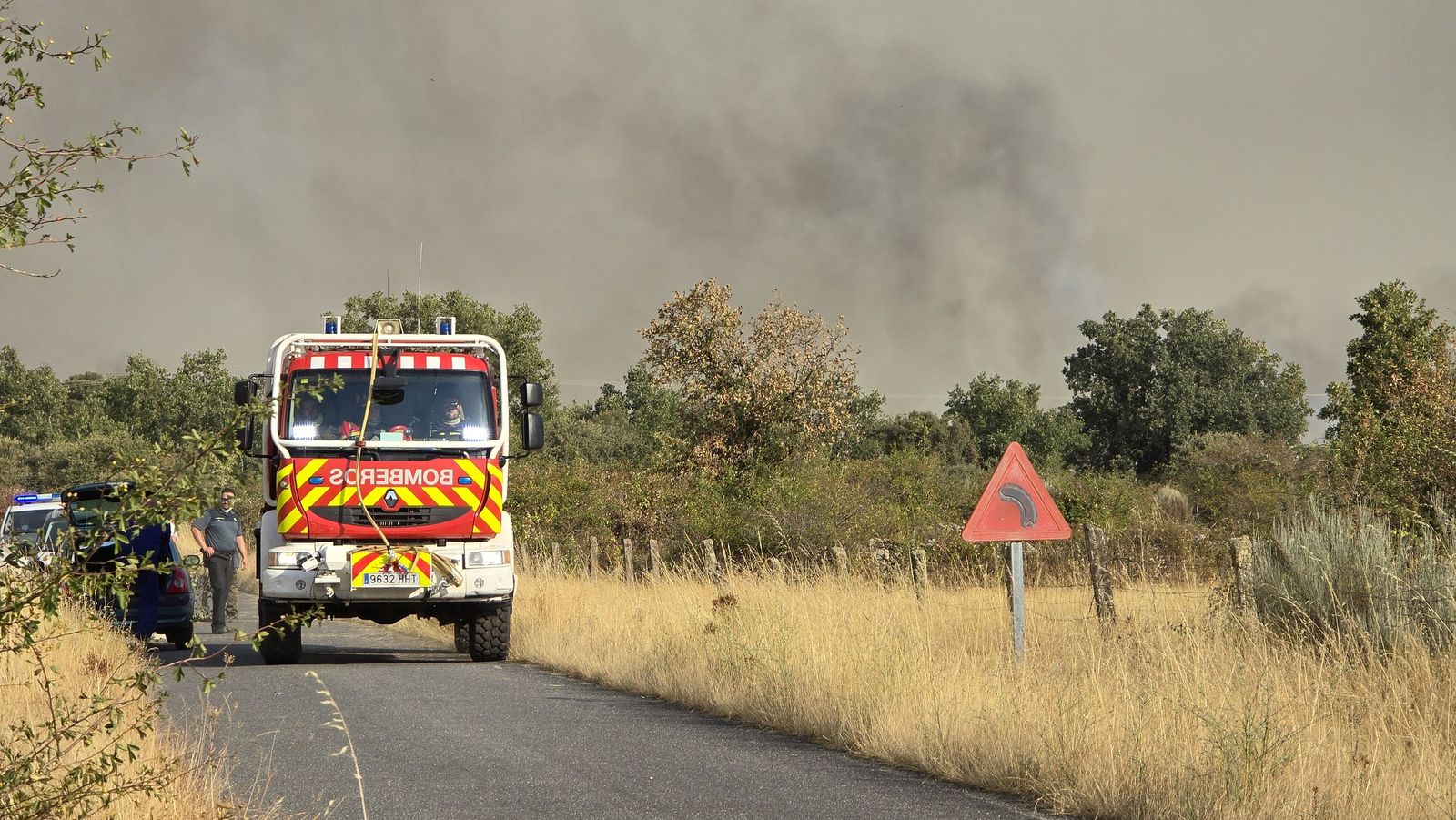 El incendio de Cipérez (IGR2) llega hasta Cerezal de Puertas
