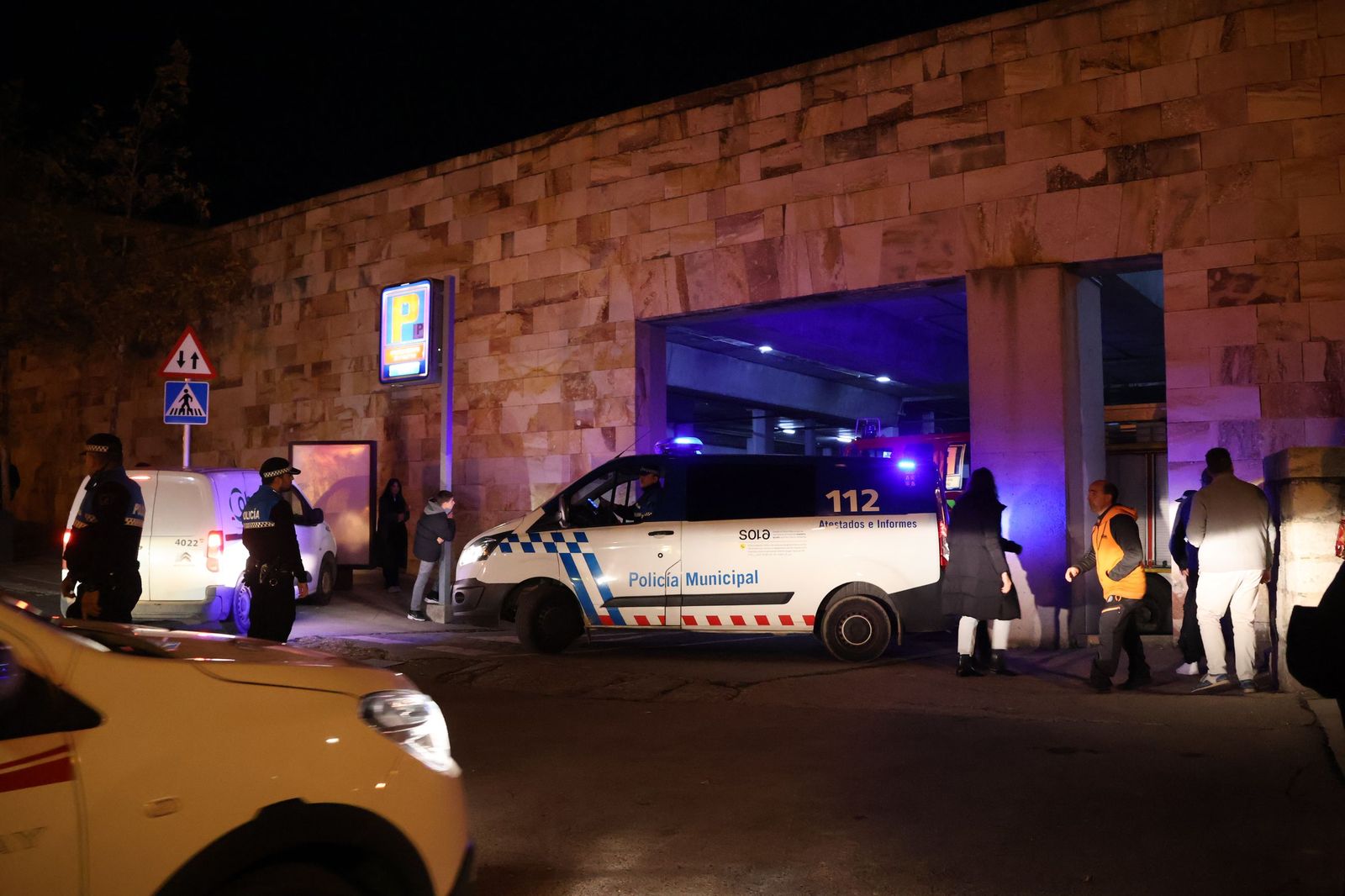 Rescate del ciervo en el Parking de San Martín (9).JPG