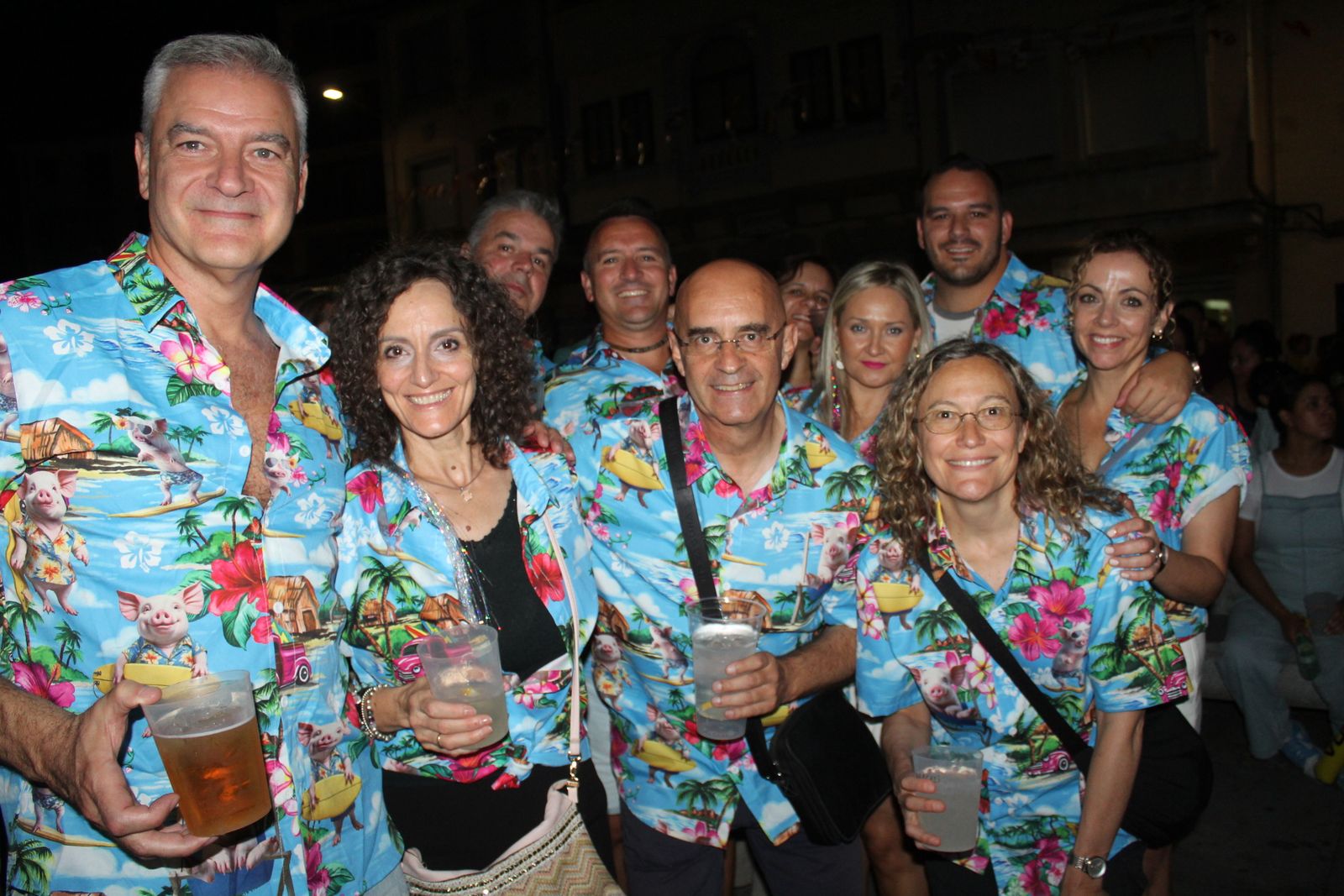 Salamanca de noche, sábado 16 de agosto