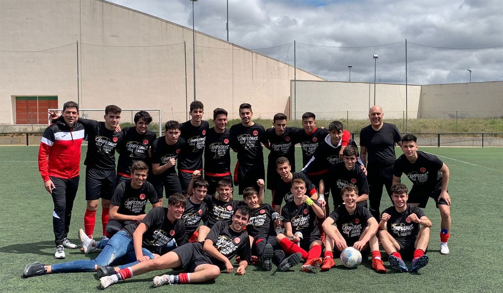 Equipo campeón del San José Obrero juvenil