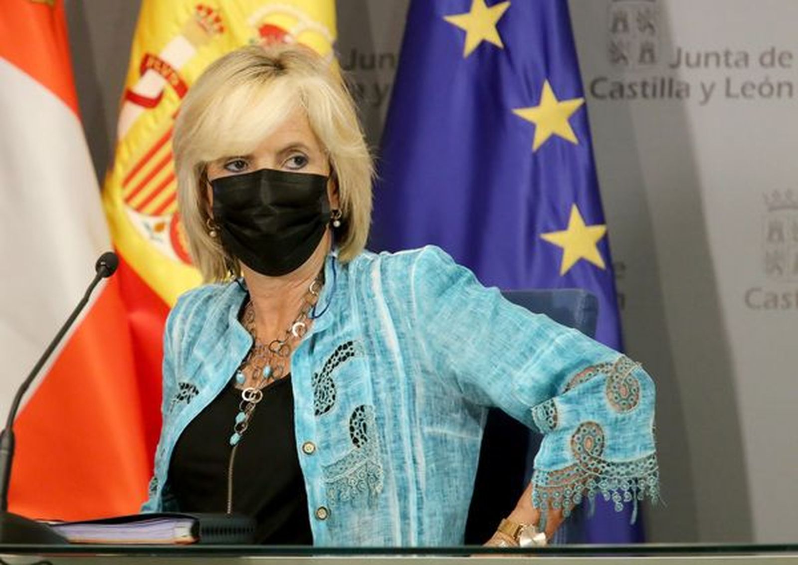 Verónica Casado en su comparecencia