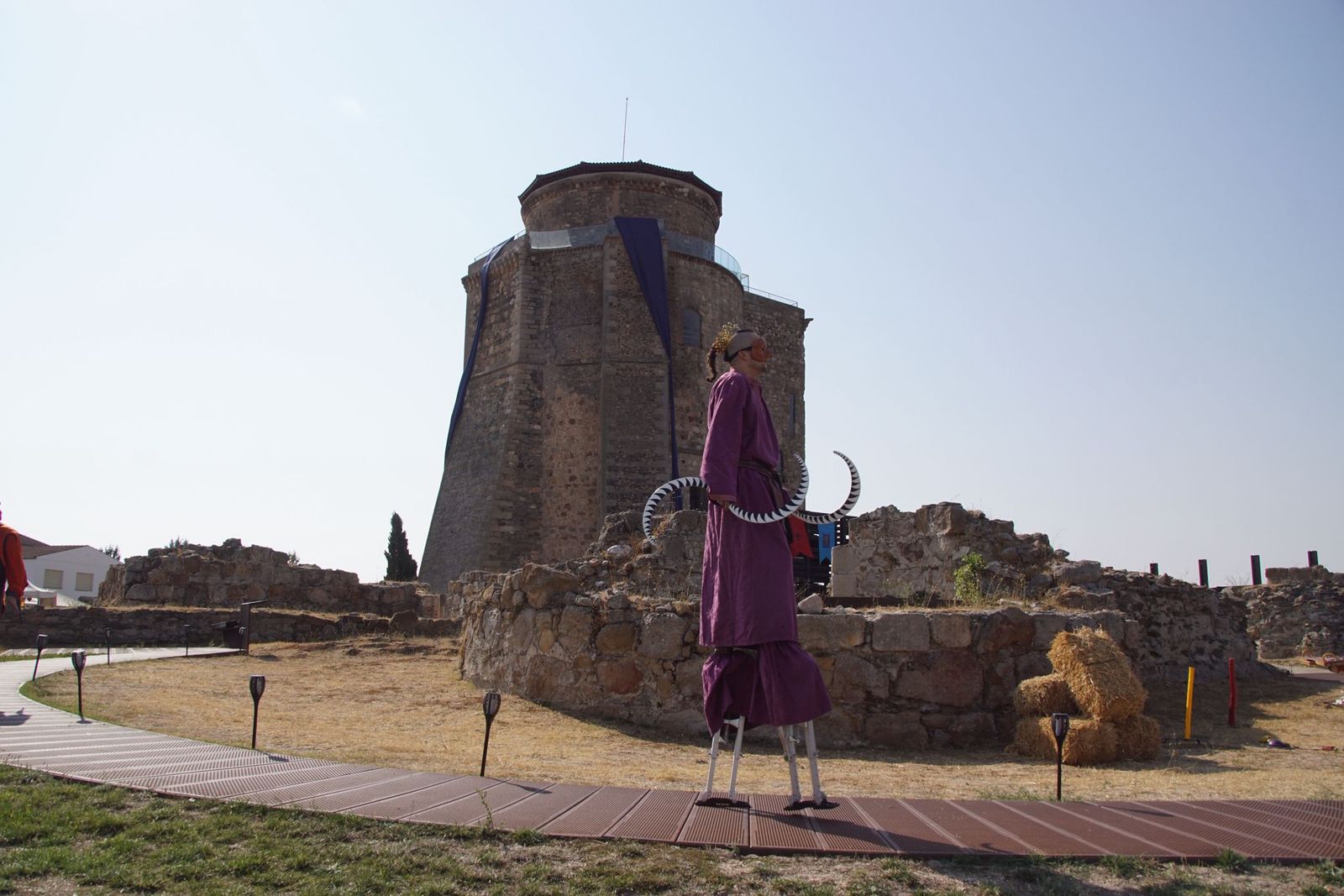 Inauguración del mercado medieval de Alba de Tormes