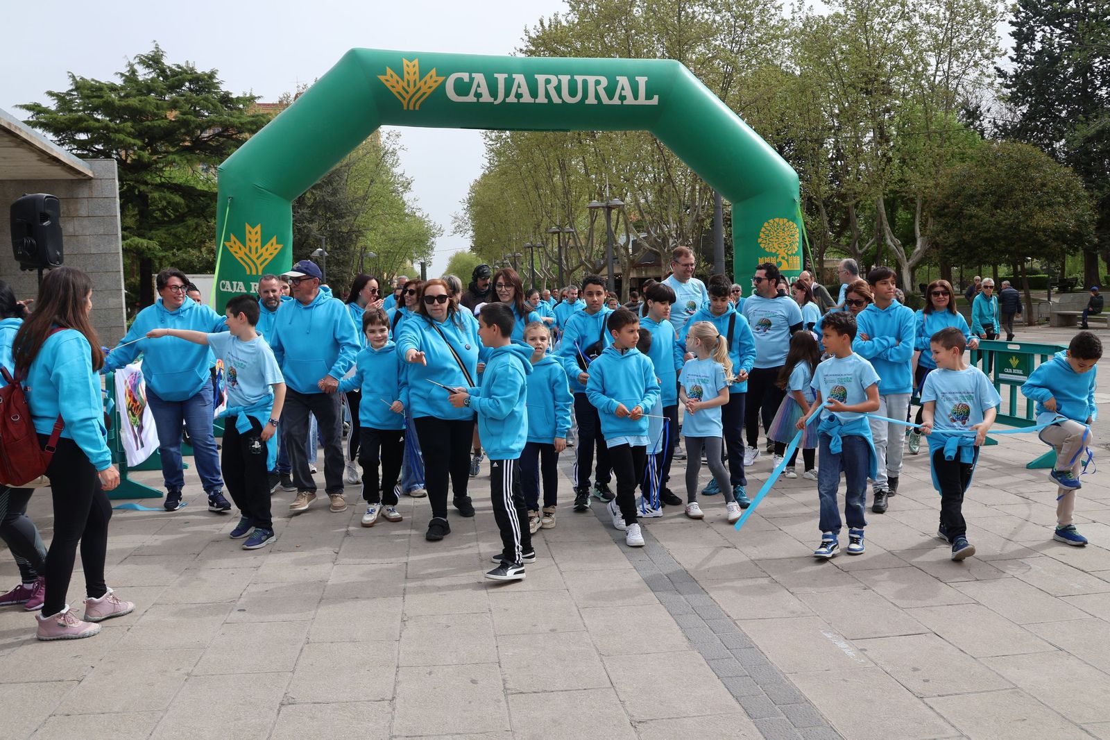 GALERÍA | Marcha solidaria para celebrar el día del autismo en Zamora