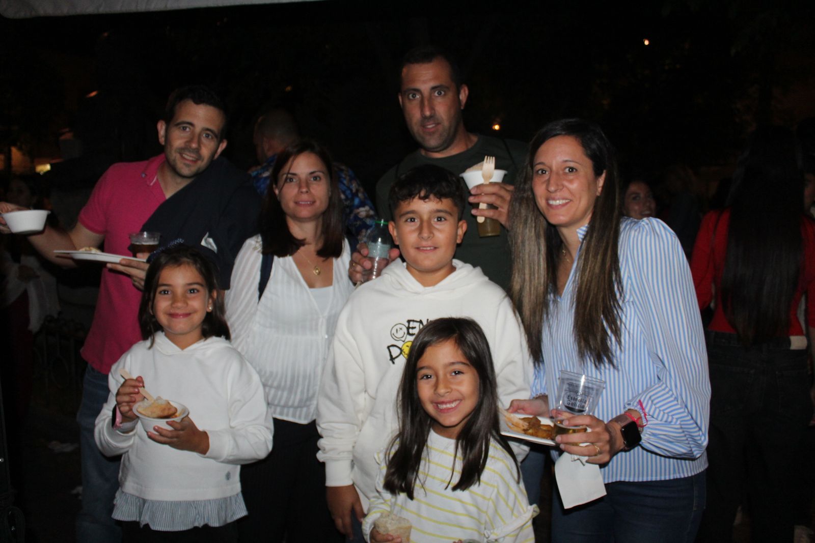 Ambiente en la Feria de Día en la tarde de este
