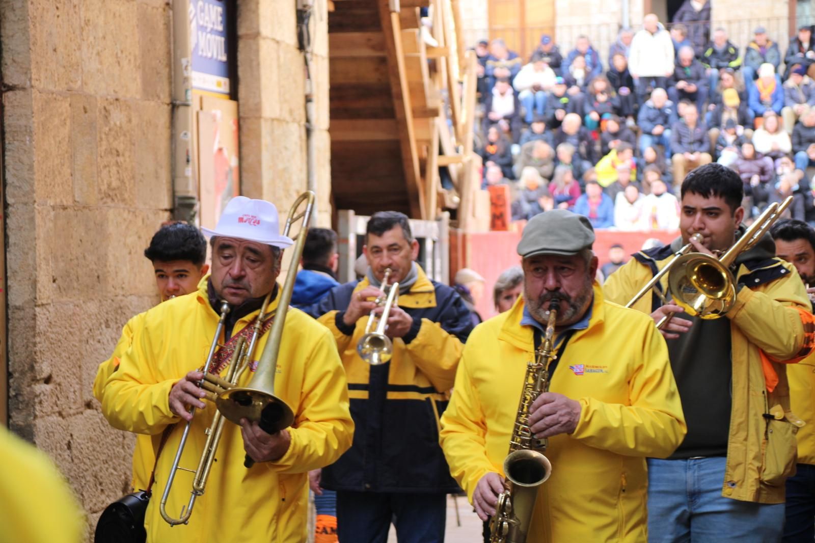 Ambiente del Encierro tradicional del lunes 17 de febrero