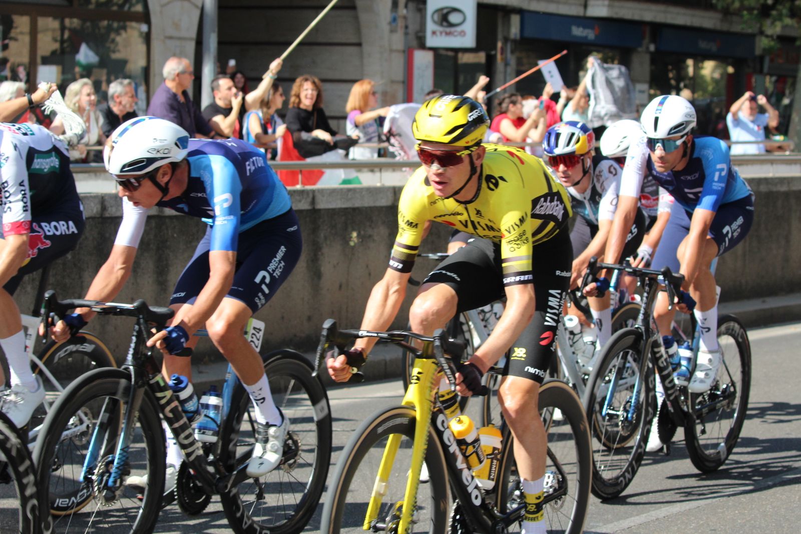 Vuelta ciclista a su paso por Salamanca