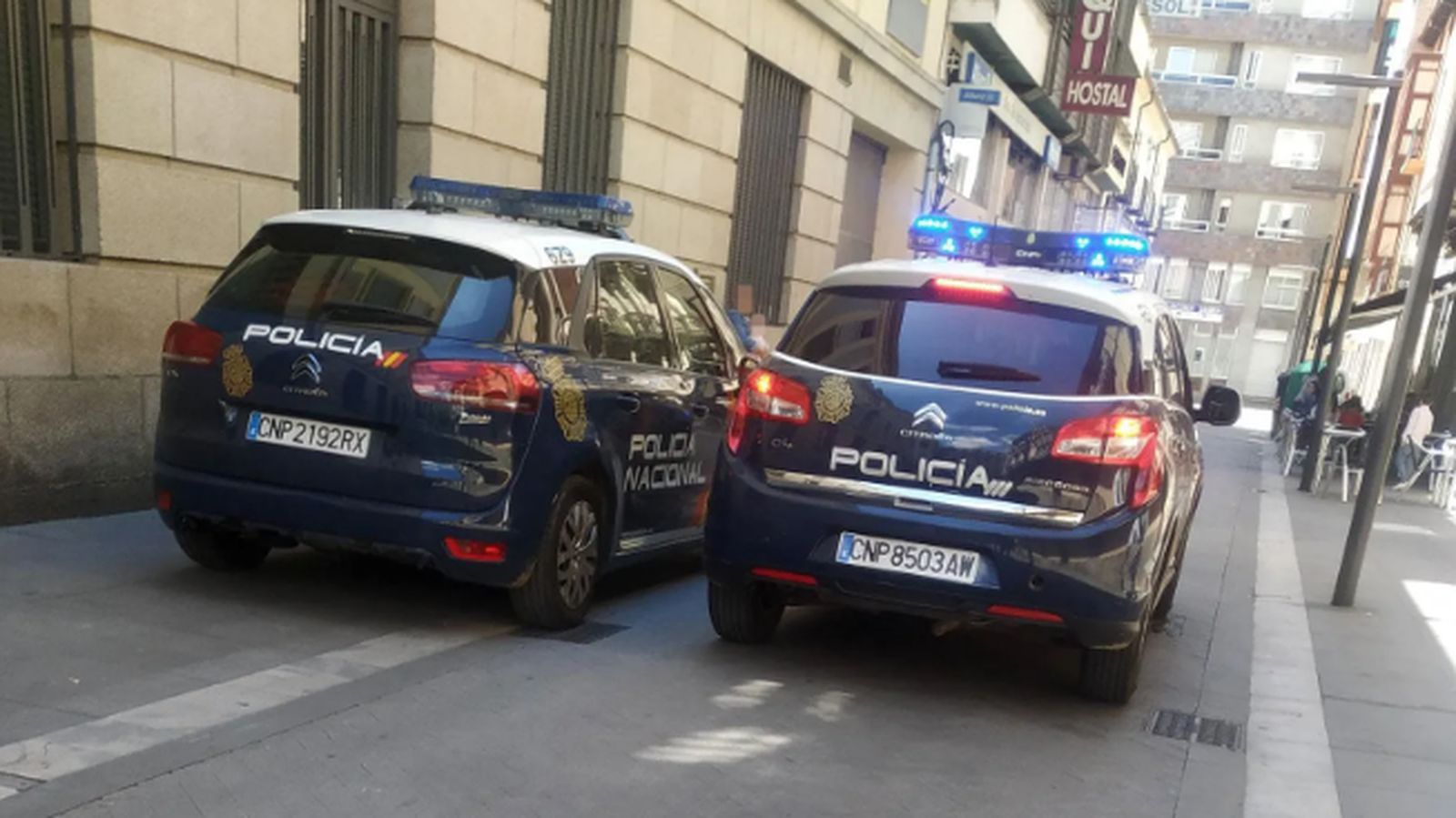 La Policía Nacional en Zamora. Archivo