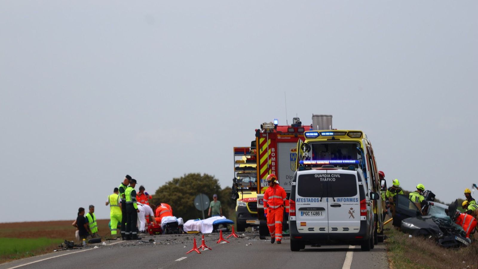 Accidente en Parada de arriba