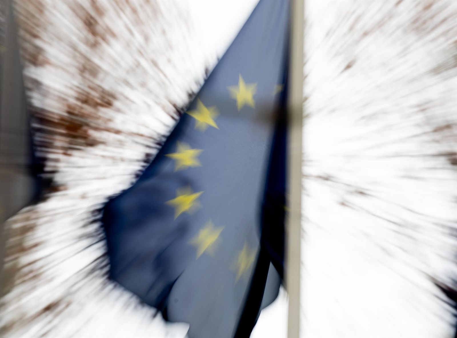 Una bandera de la Unión Europea. Eduardo Parra. EP