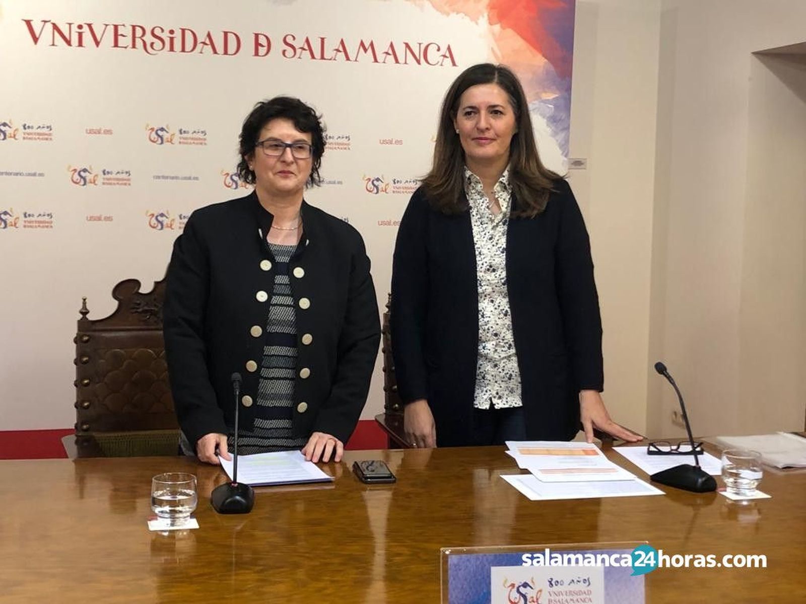 Izaskun Álvarez y María José Rodríguez Conde